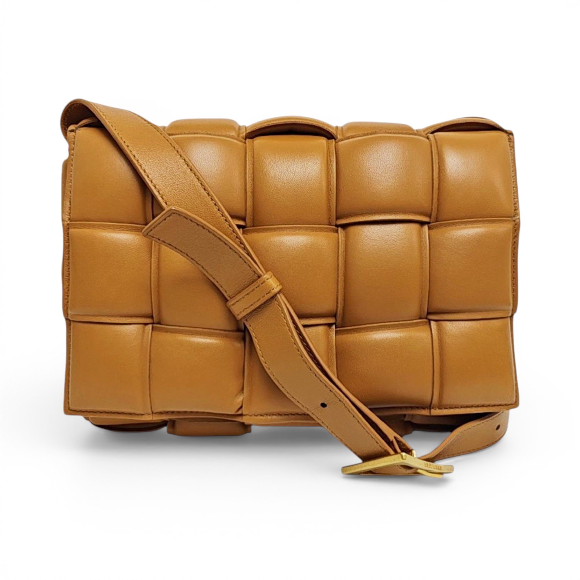 Cassette Padded leather handbag