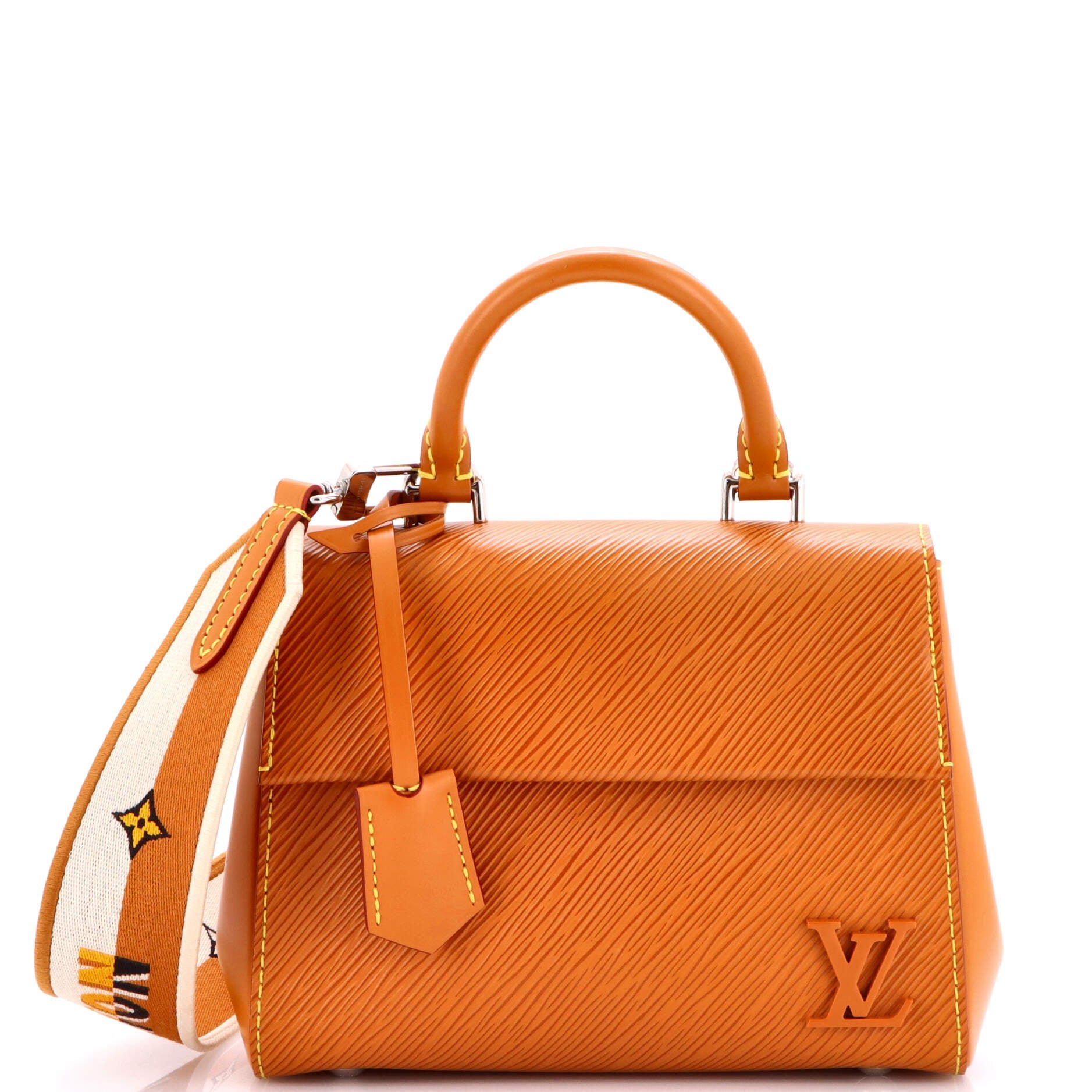 Cluny Top Handle Bag Epi Leather Mini