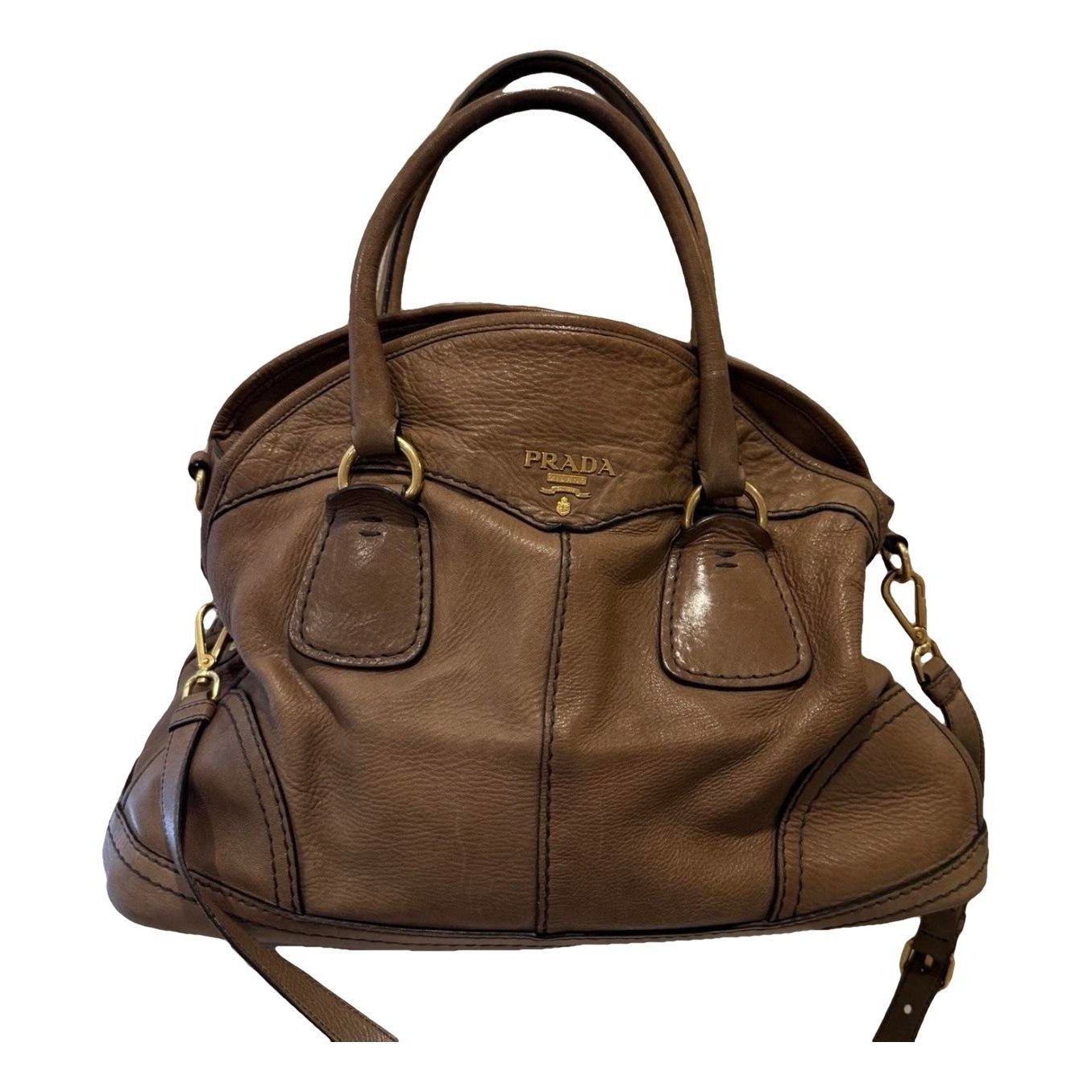 Leather handbag