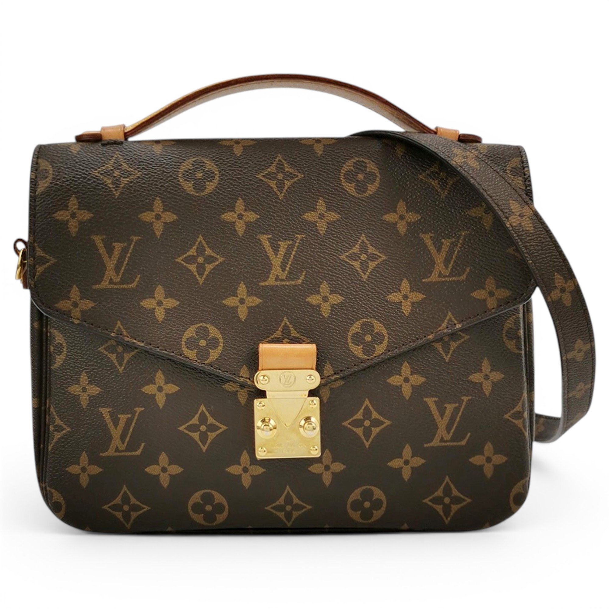 Metis leather handbag