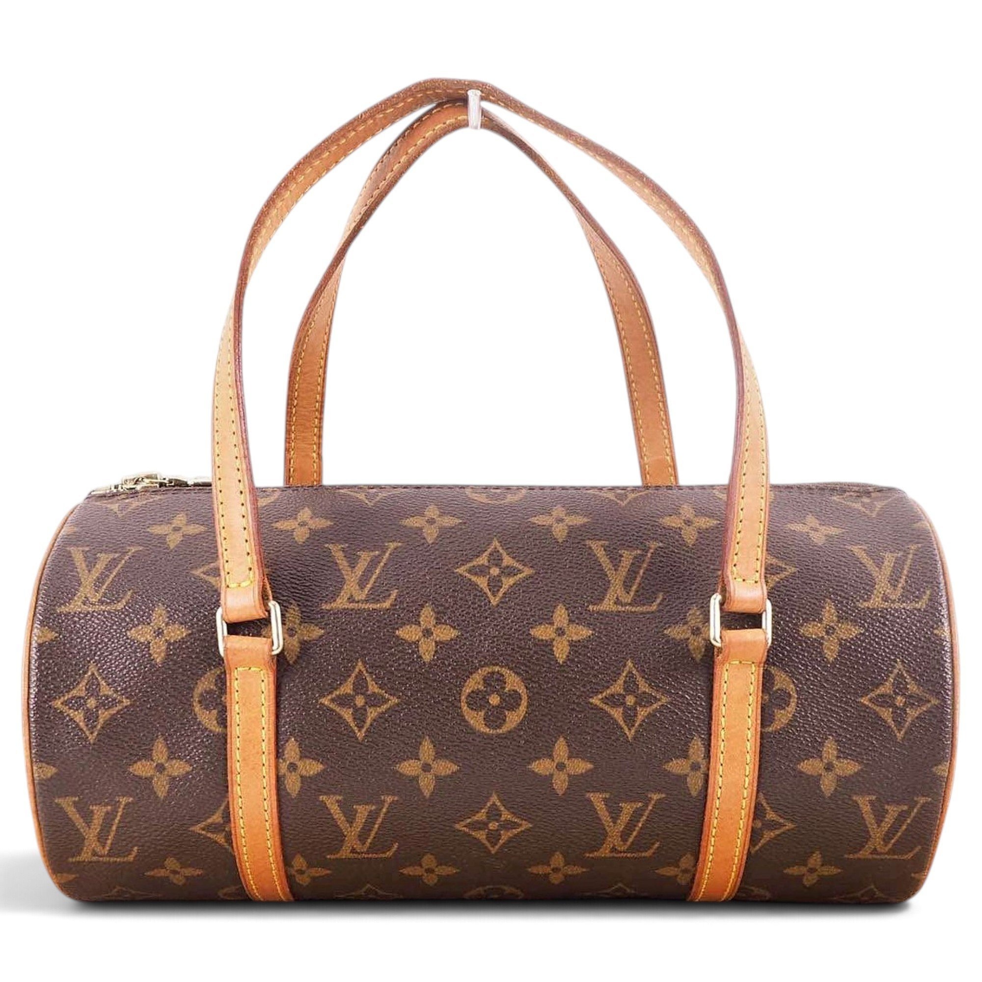 Papillon leather handbag