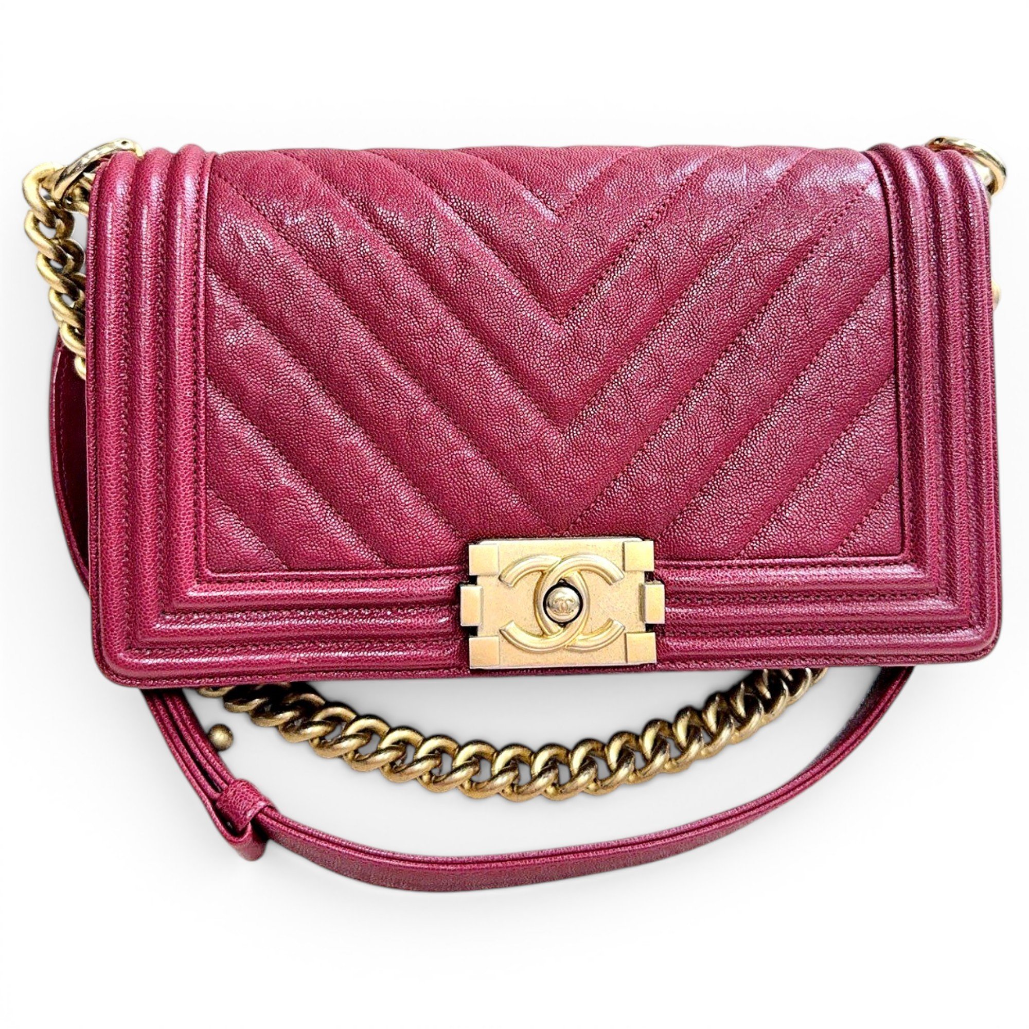 Boy leather handbag