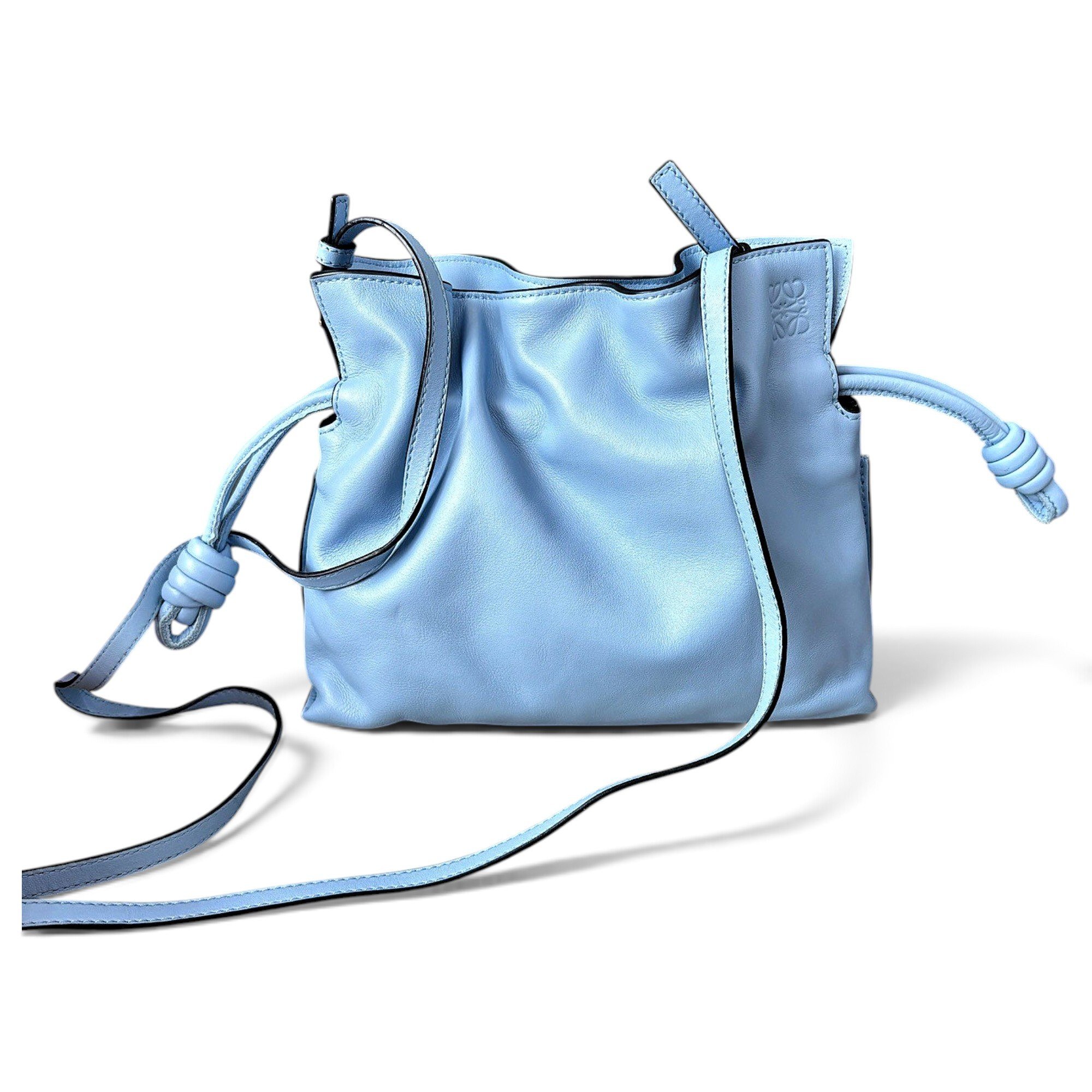 Flamenco leather handbag