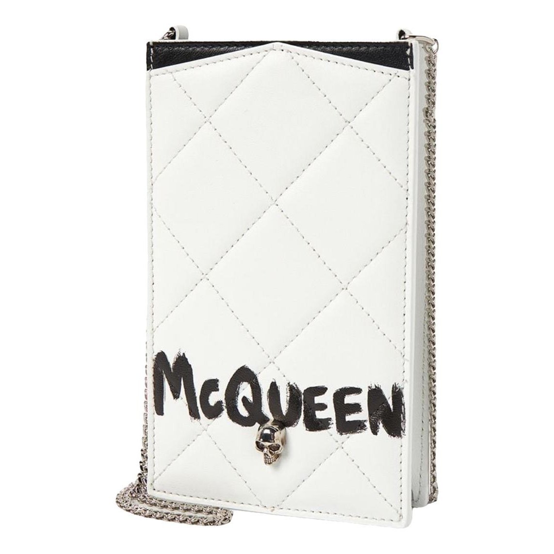 Alexander McQueen Skull leather mini bag