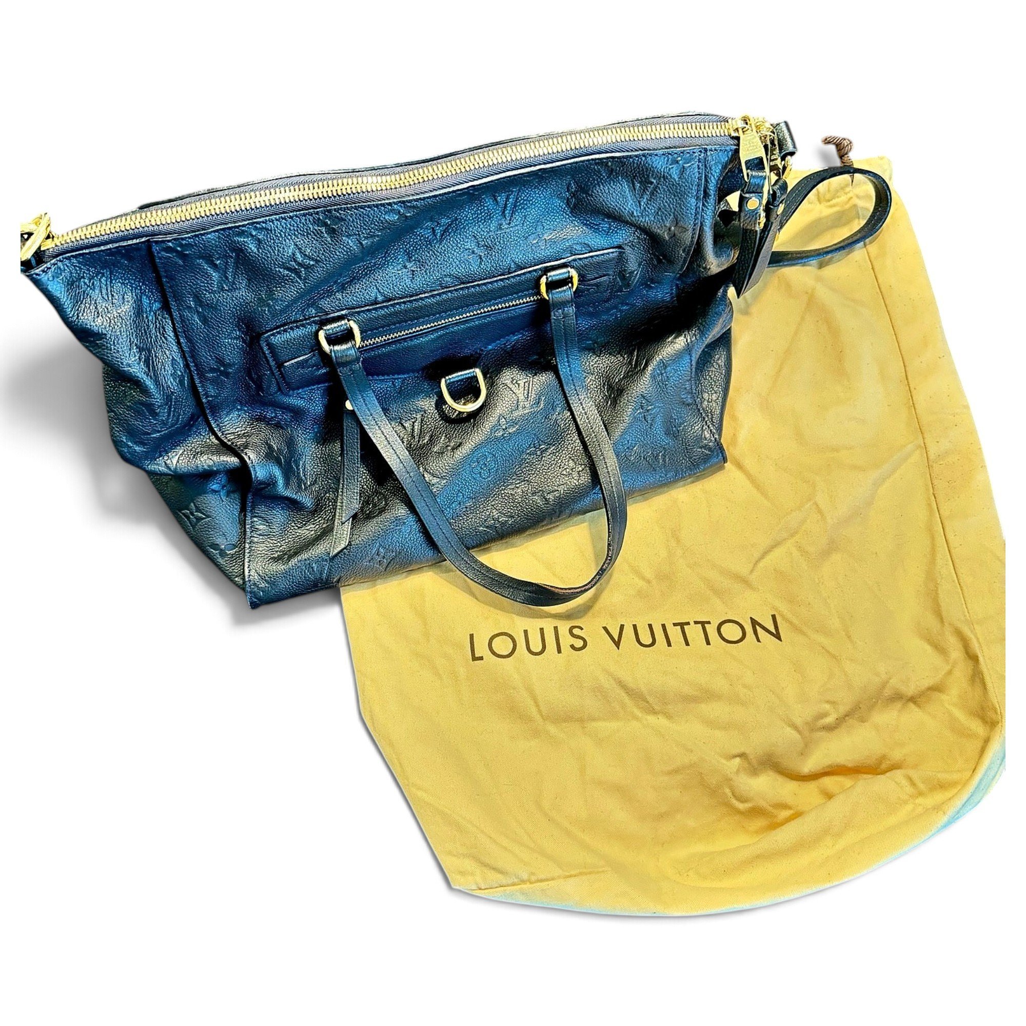 Lumineuse leather handbag