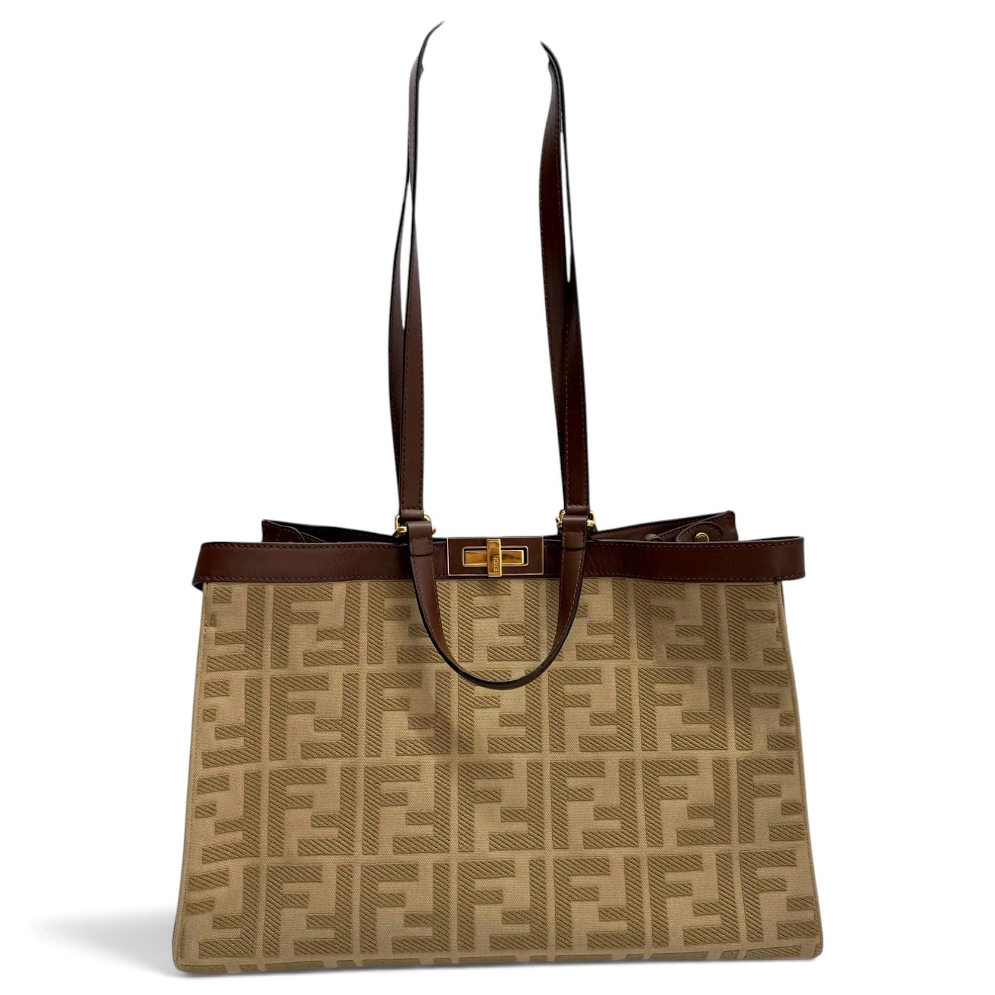 Peekaboo cloth handbag