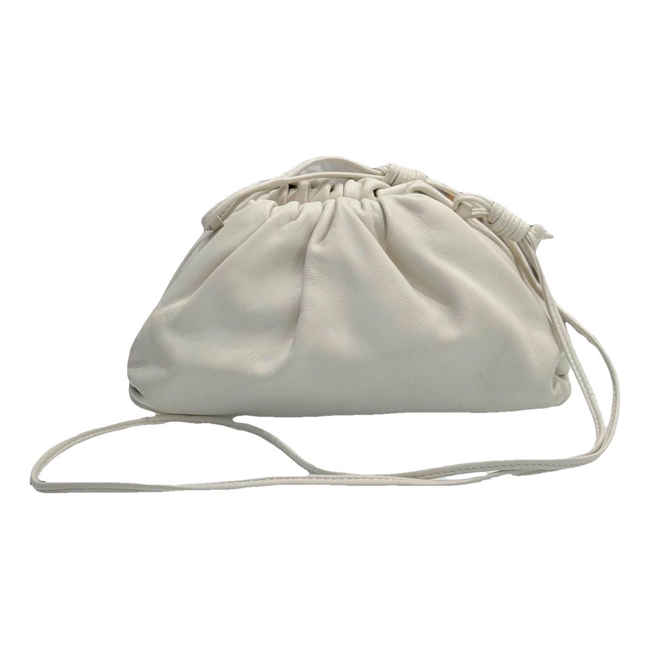 Pouch leather handbag