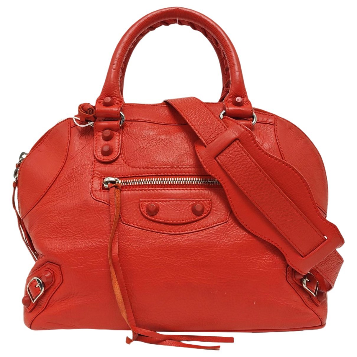 Leather handbag