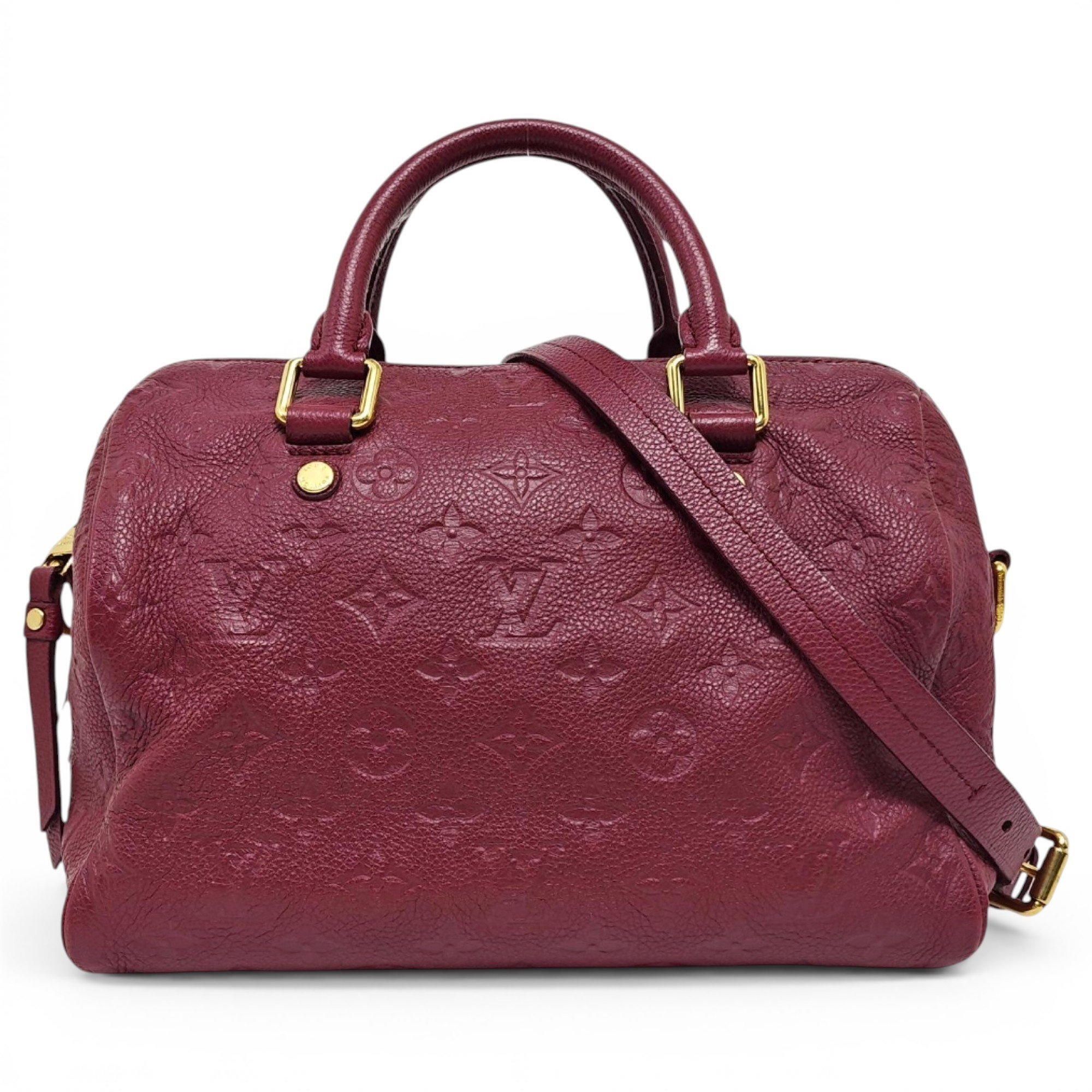 Speedy Bandoulière leather handbag