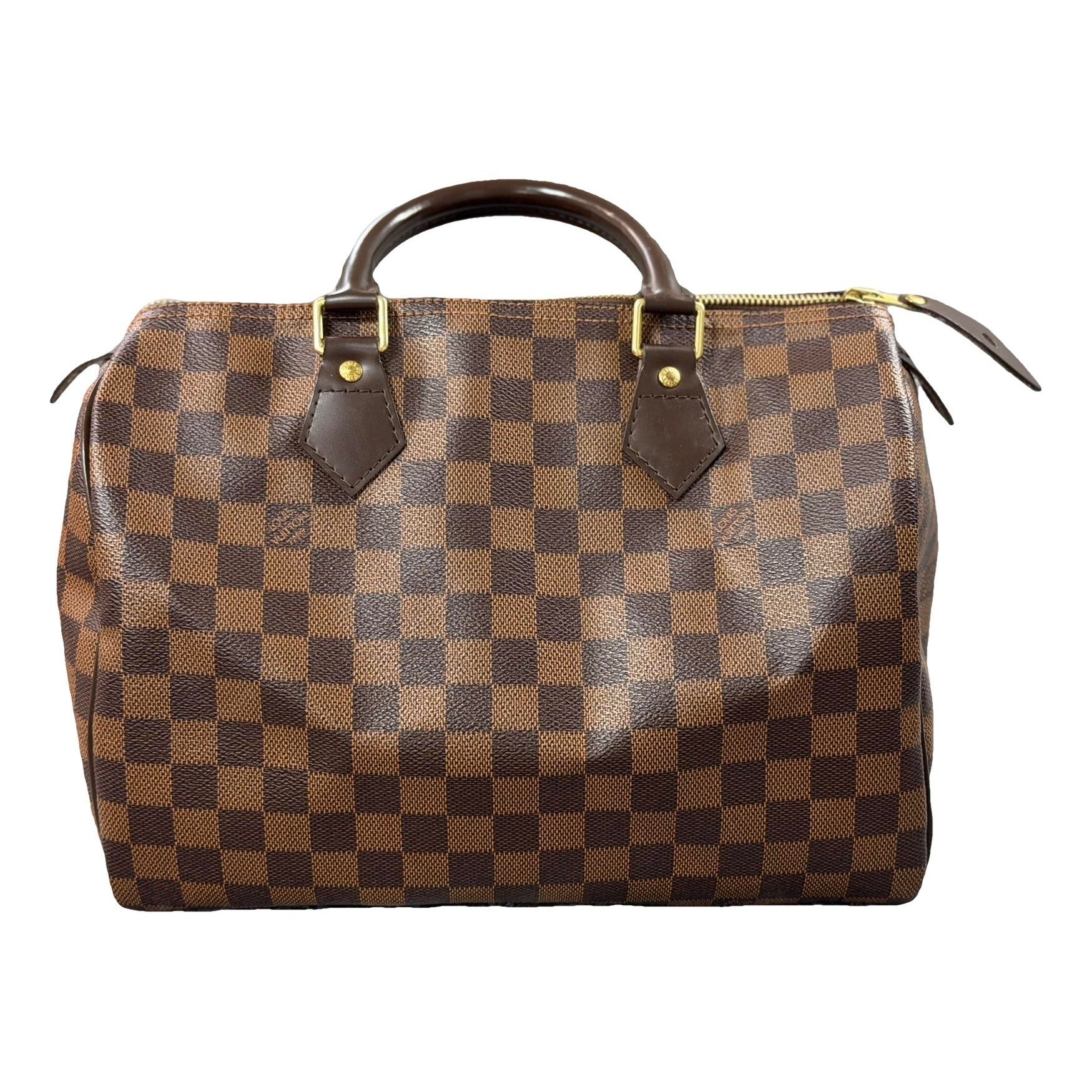 Louis Vuitton Speedy leather handbag