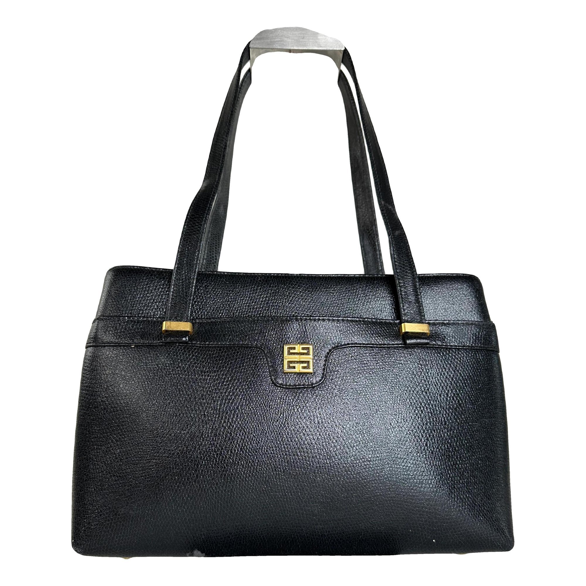 4G leather handbag
