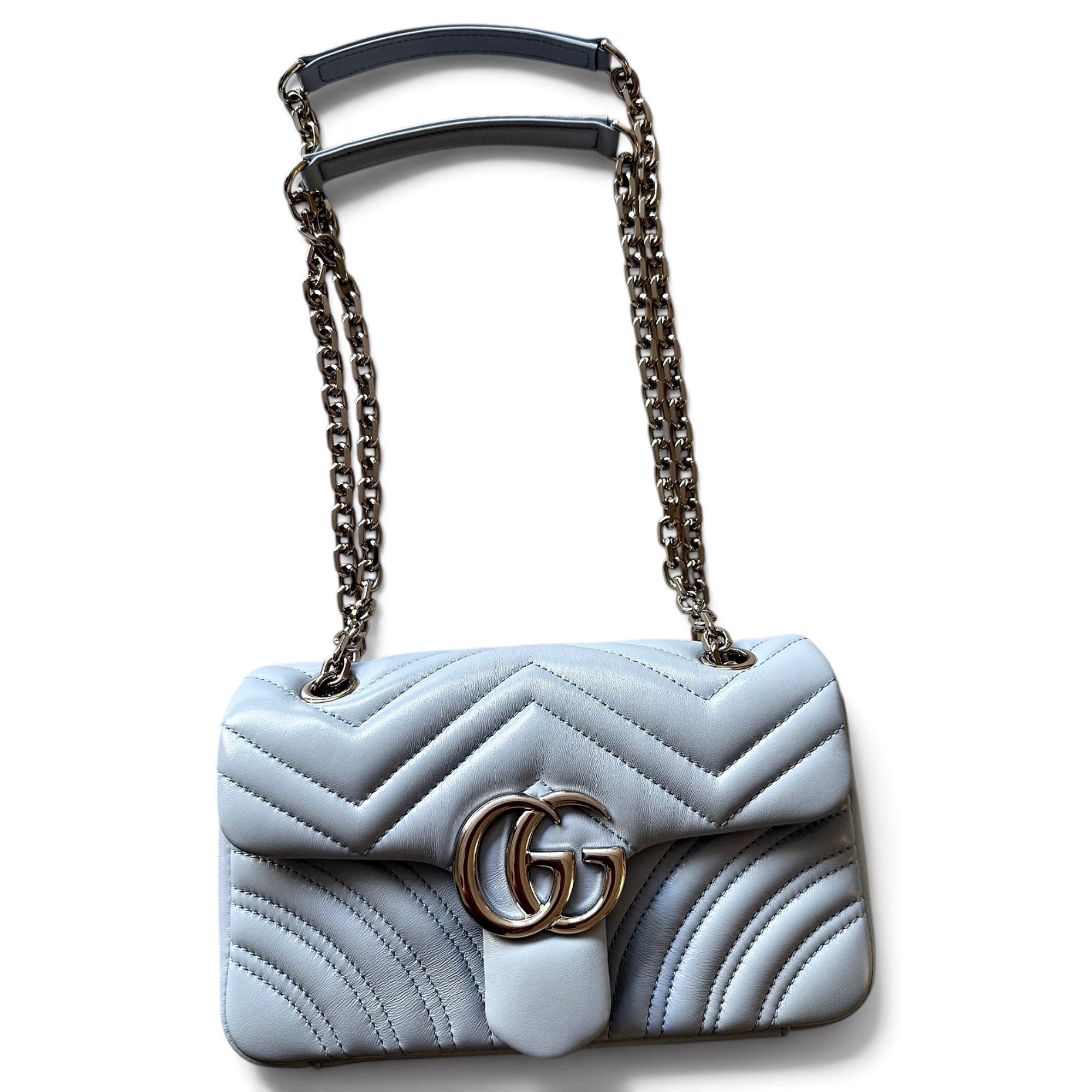 GG Marmont Flap leather handbag