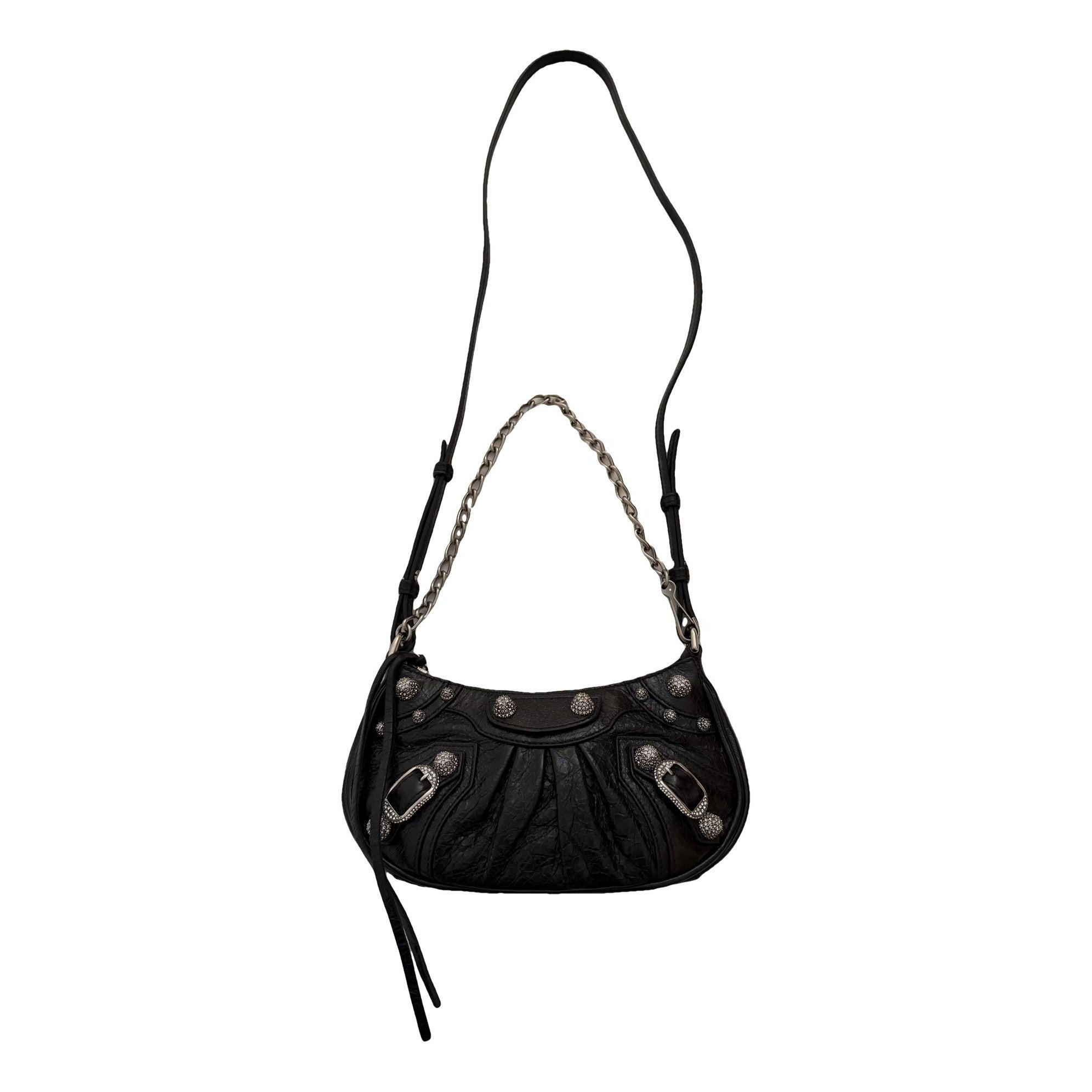 Leather crossbody bag