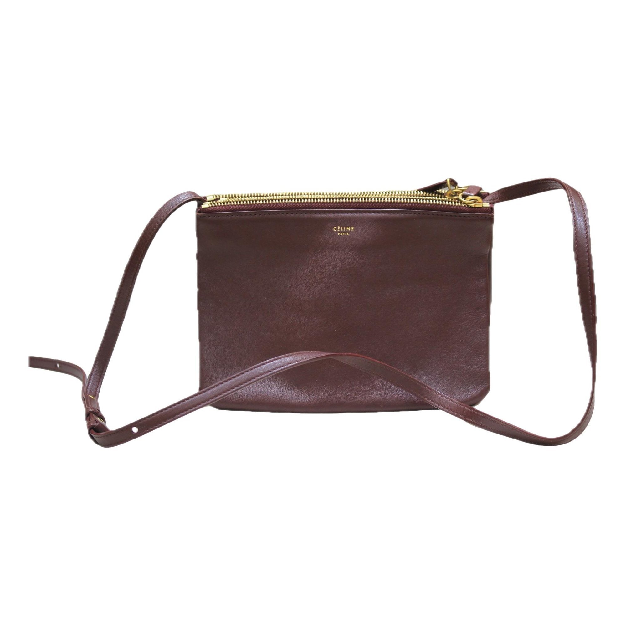 Trio leather handbag