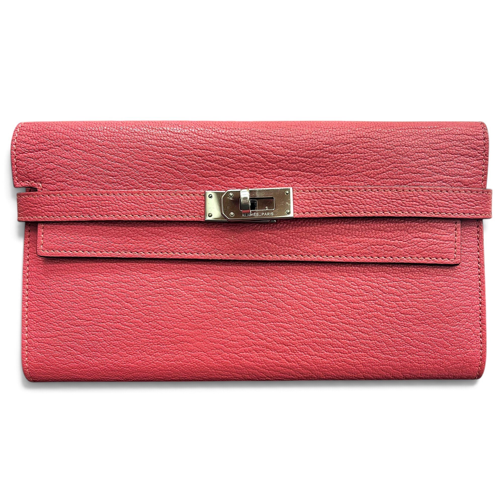 Kelly to go leather clutch bag