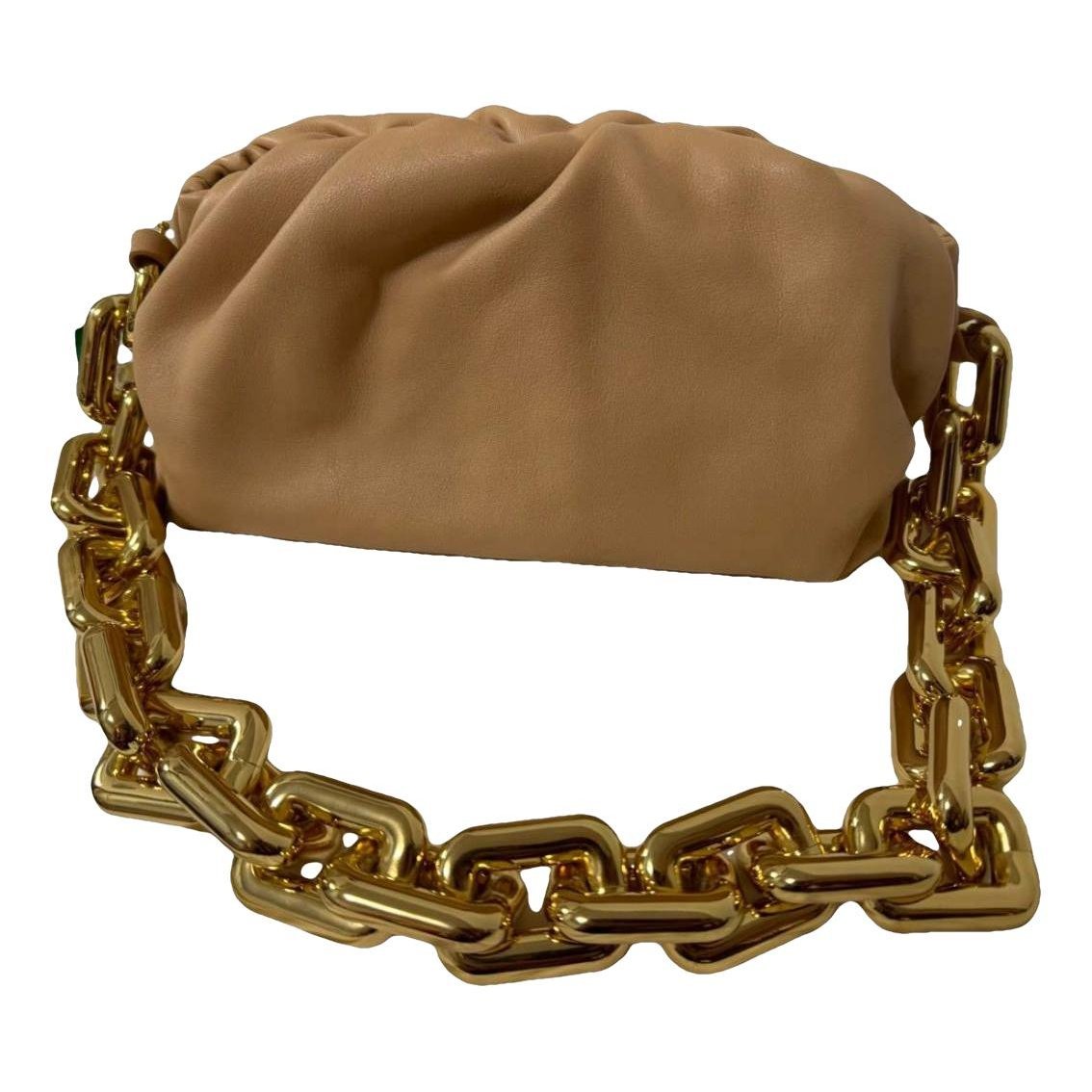 Chain Pouch leather handbag