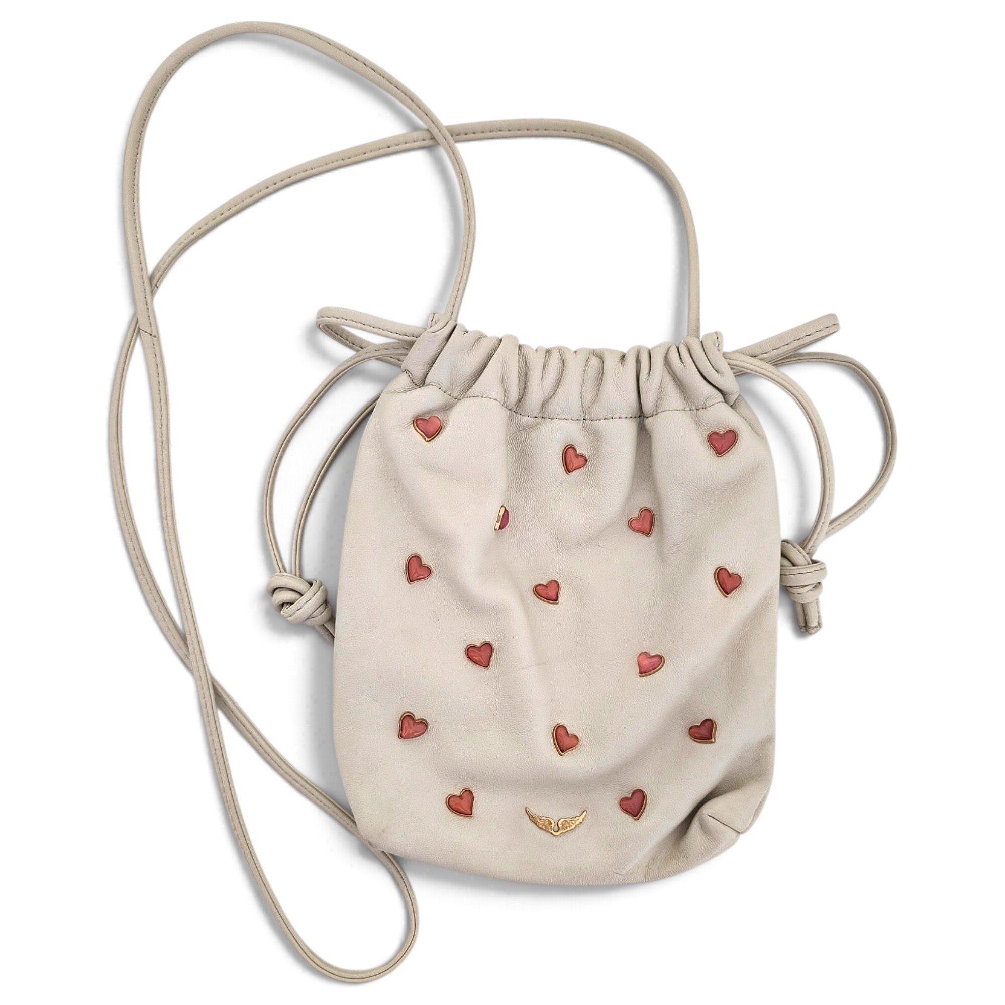 Leather crossbody bag