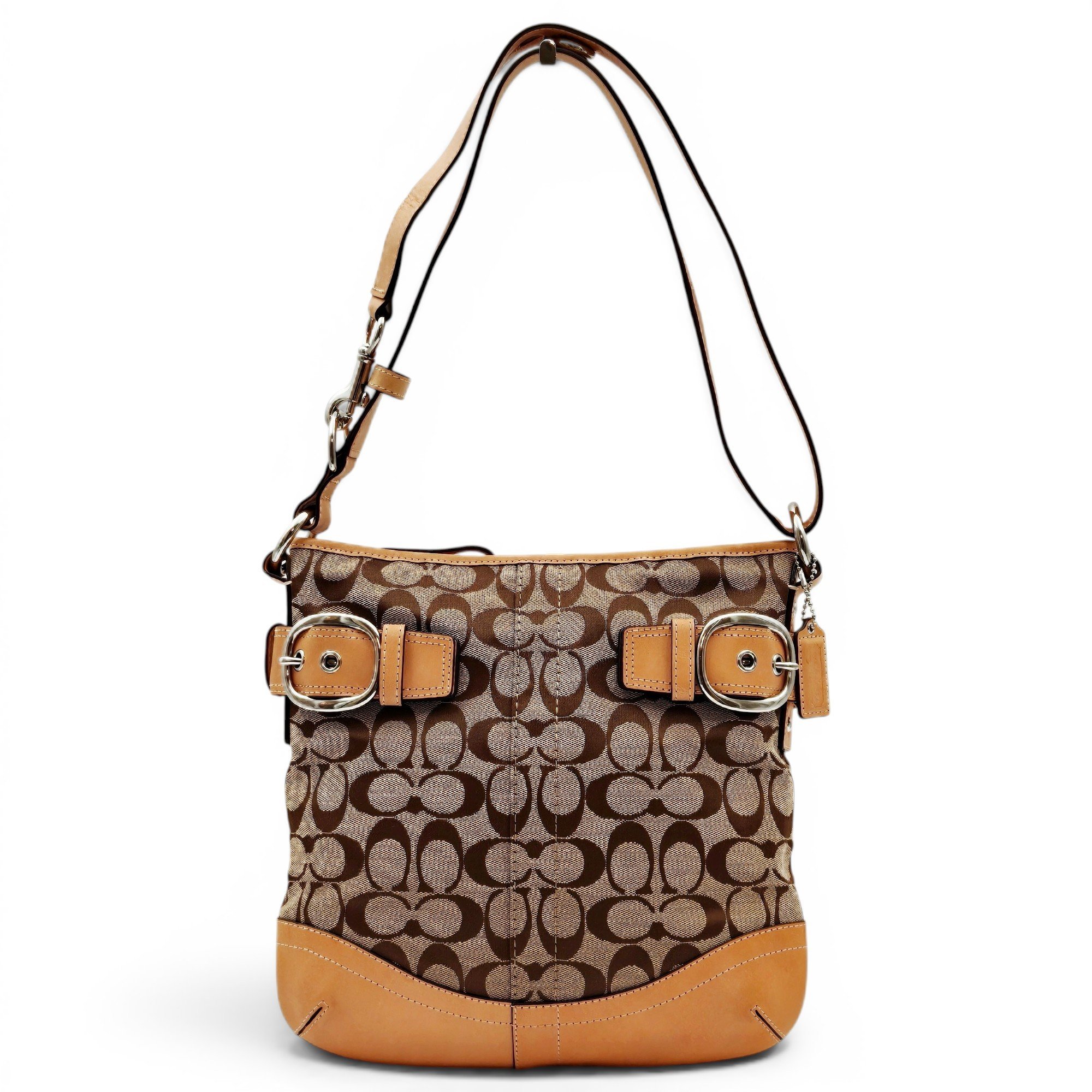 Signature Sufflette cloth handbag