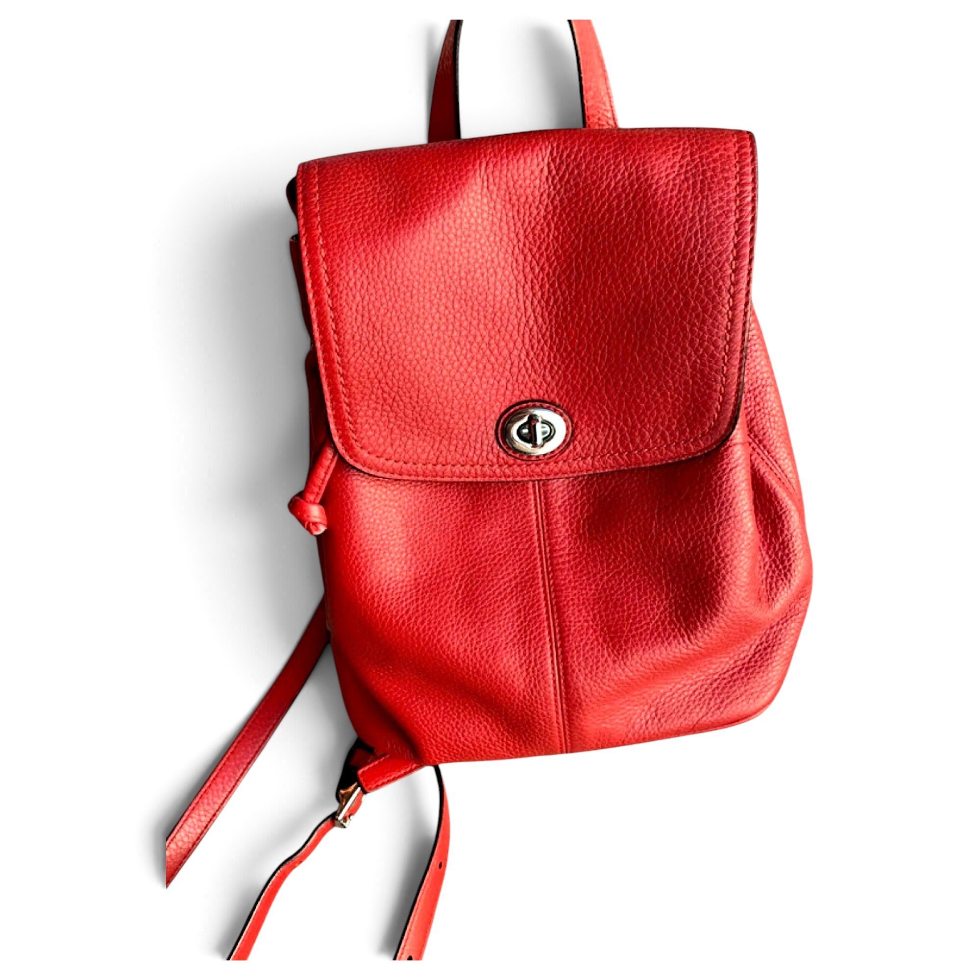 Parker leather backpack