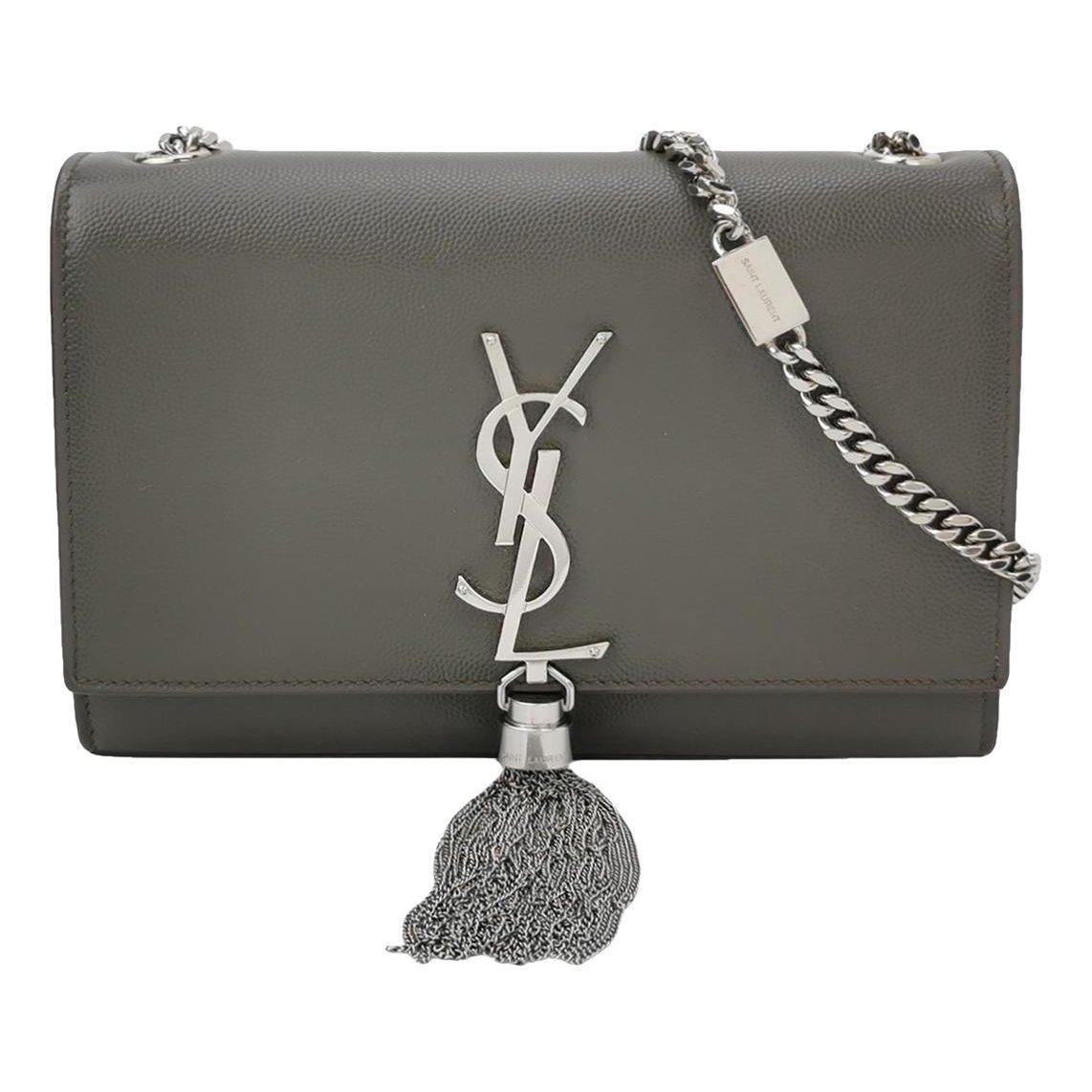 Pompom Kate leather handbag