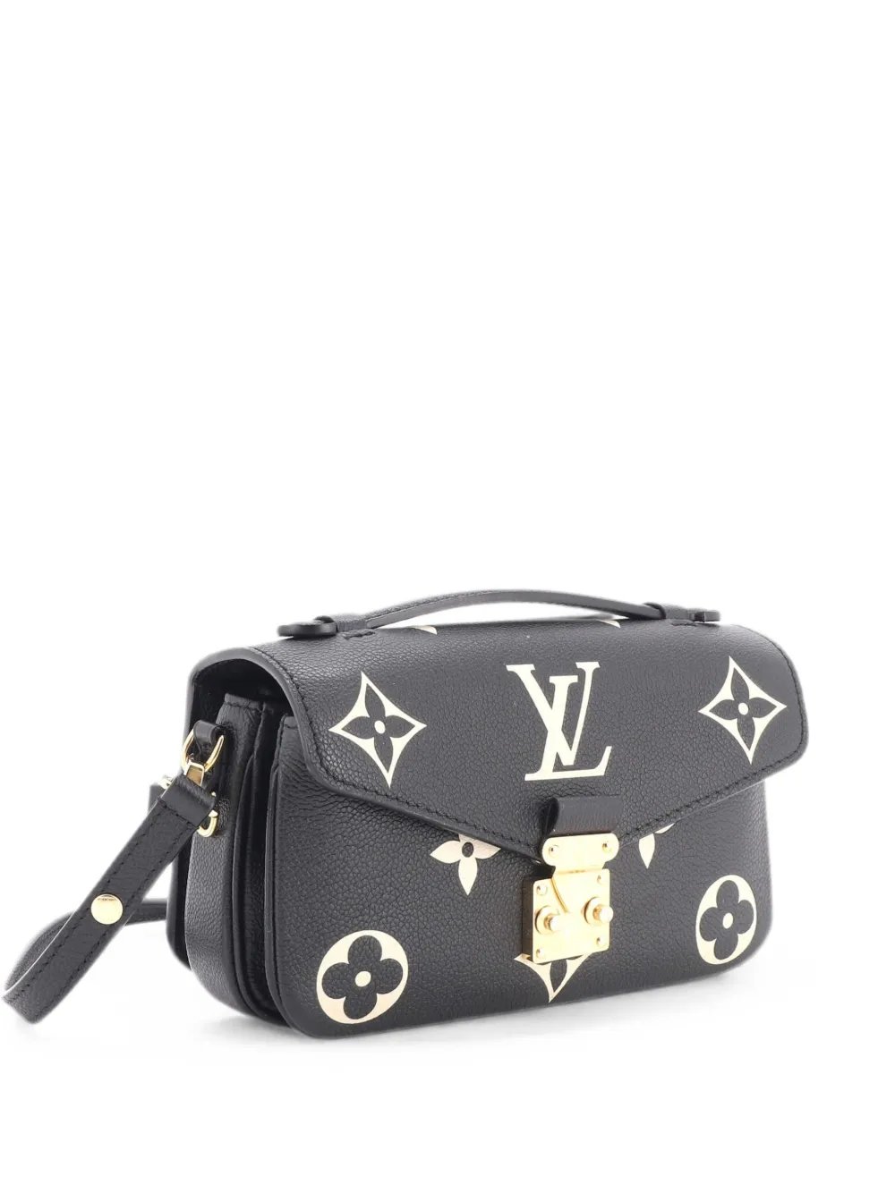 Pochette Metis Bicolor Monogram Empreinte Giant East West shoulder bag