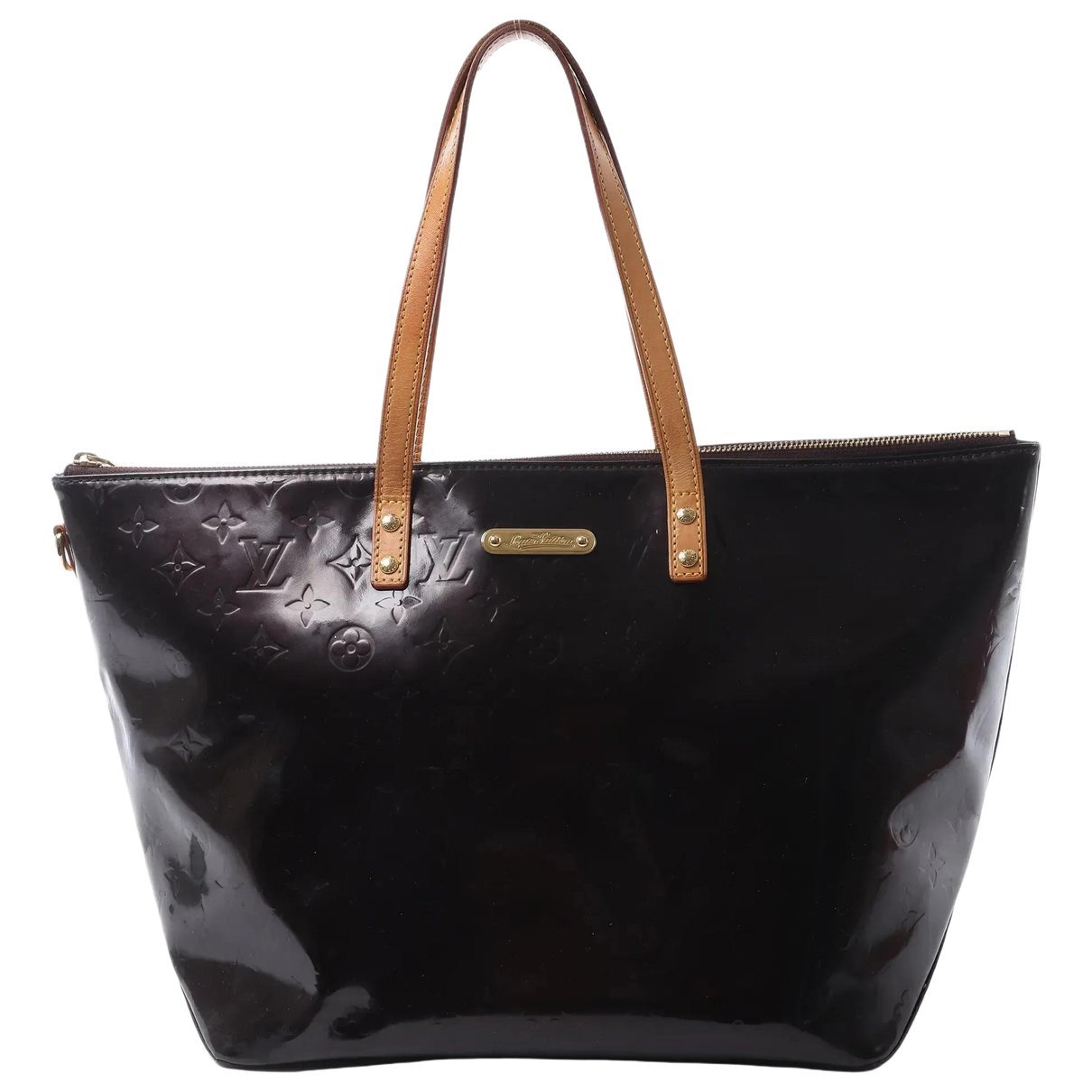 Bellevue patent leather handbag