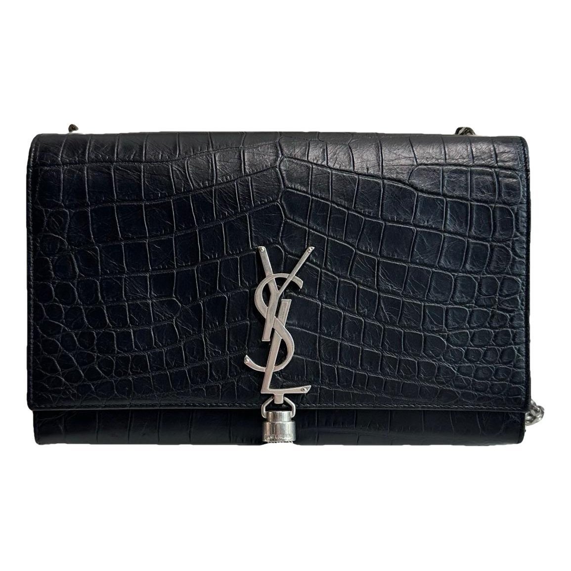 Pompom Kate leather crossbody bag