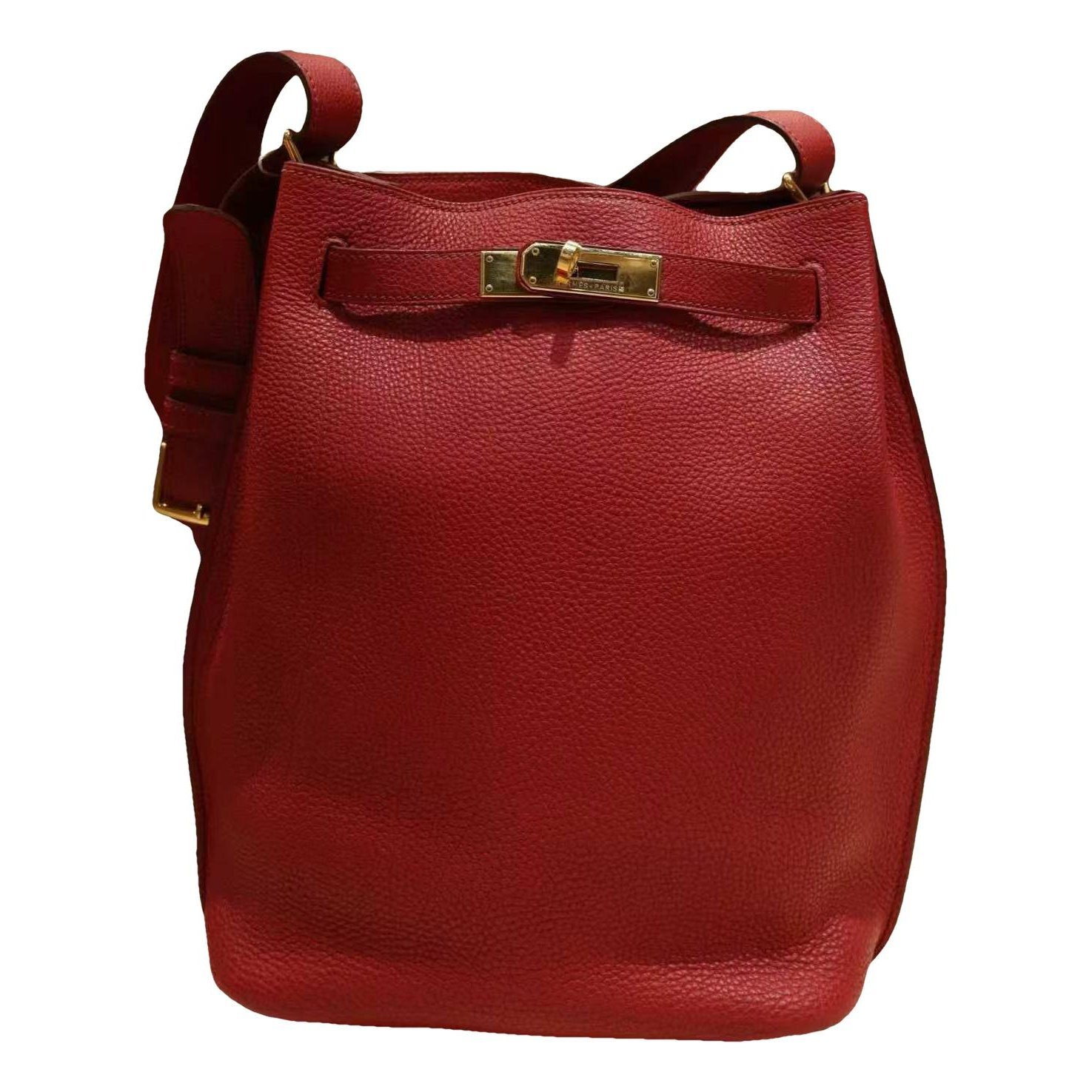 So Kelly leather handbag
