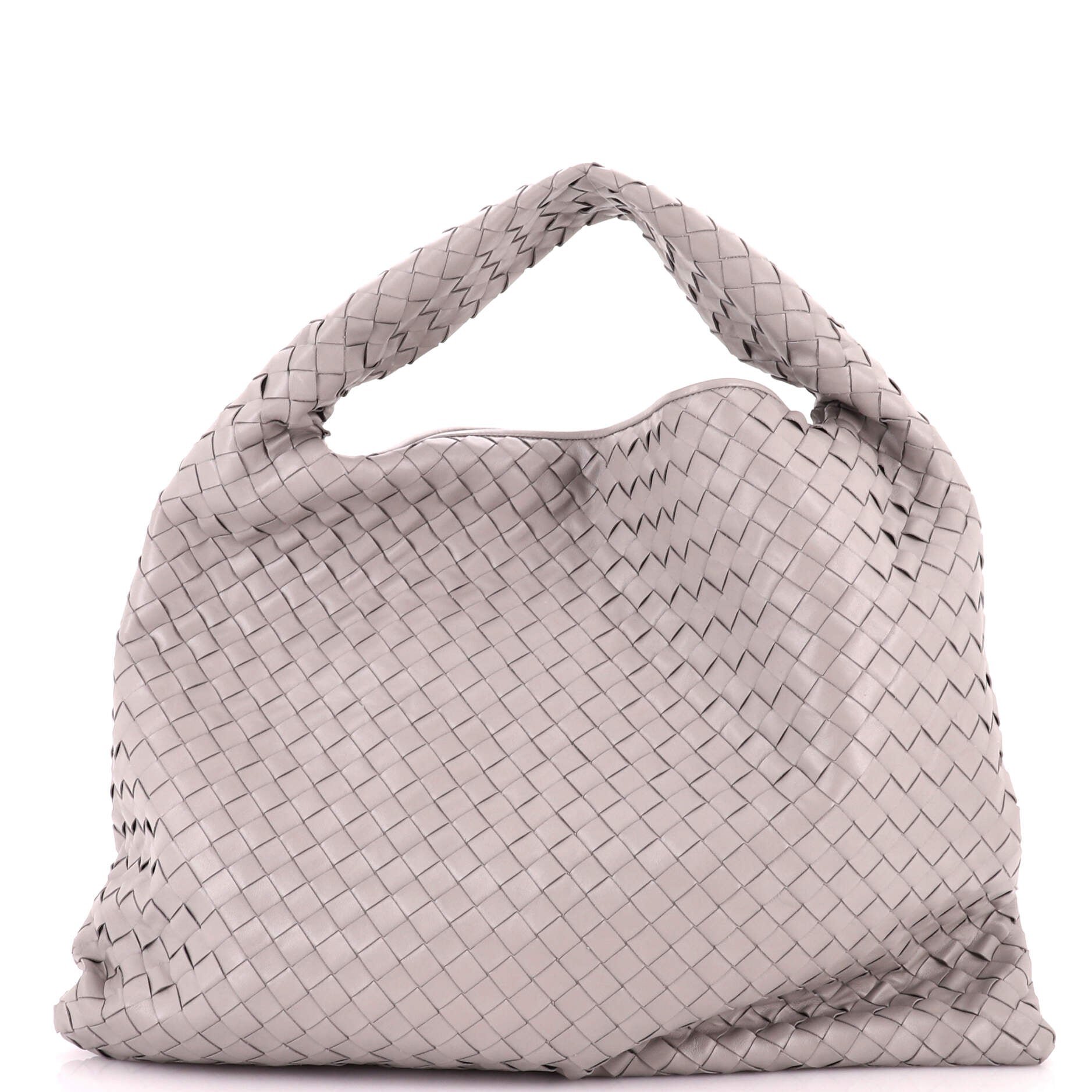Hop Hobo Intrecciato Leather Large