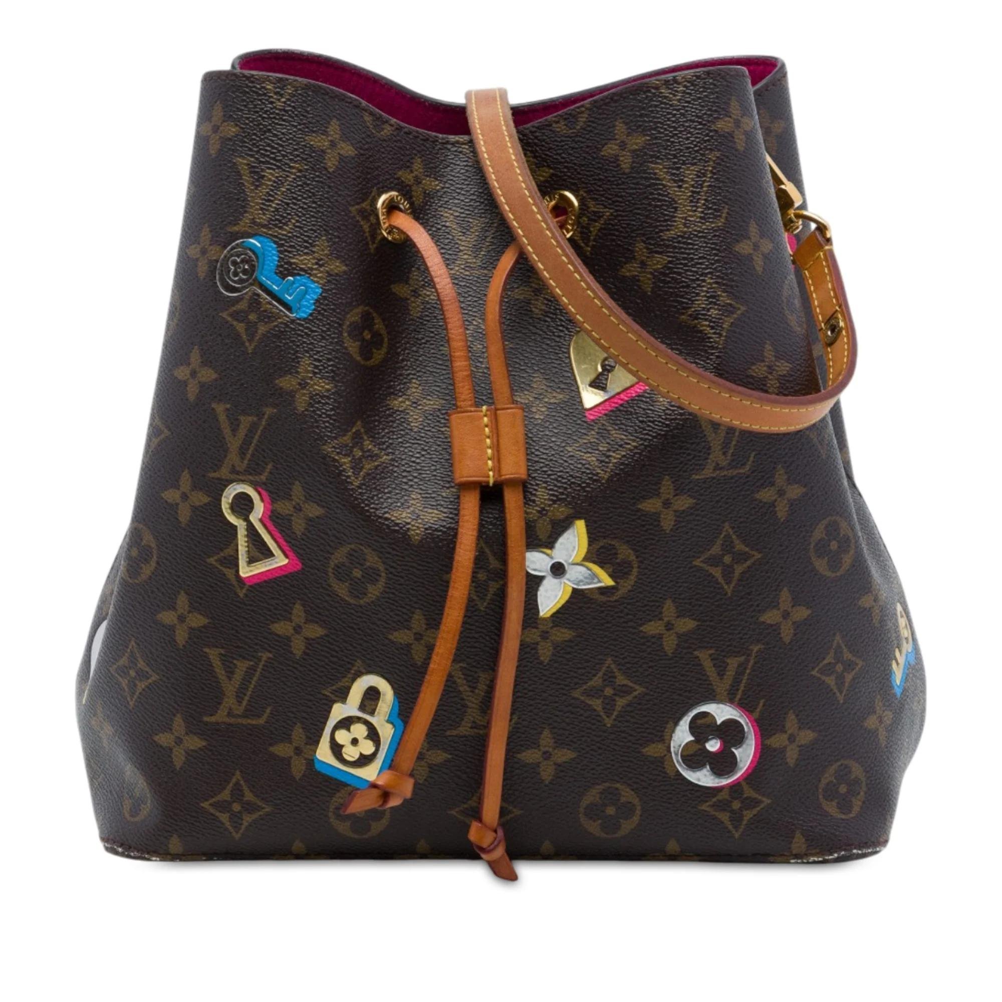 Bucket leather bag