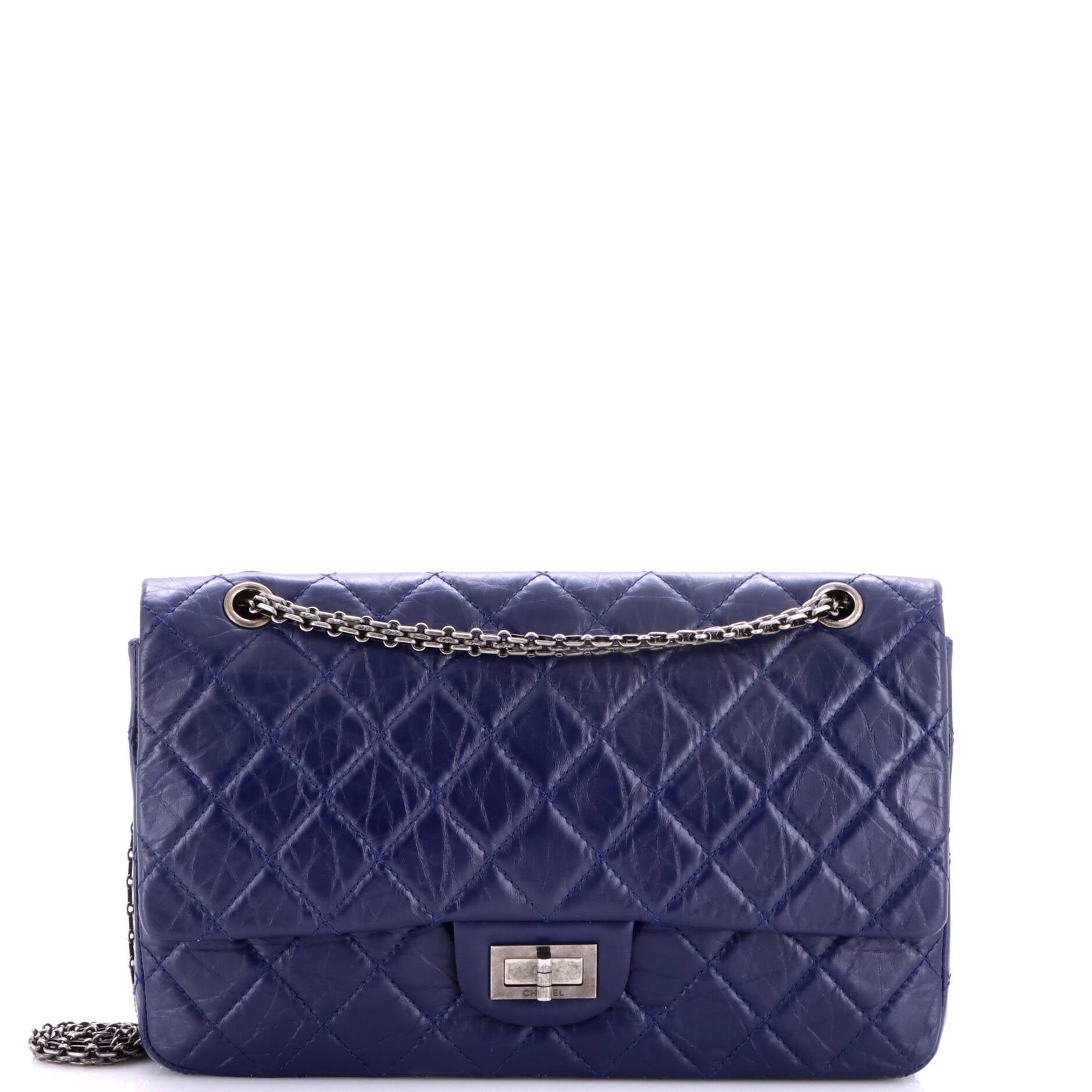Reissue 2.55 Flap Bag Quilted Aged Calfskin 227