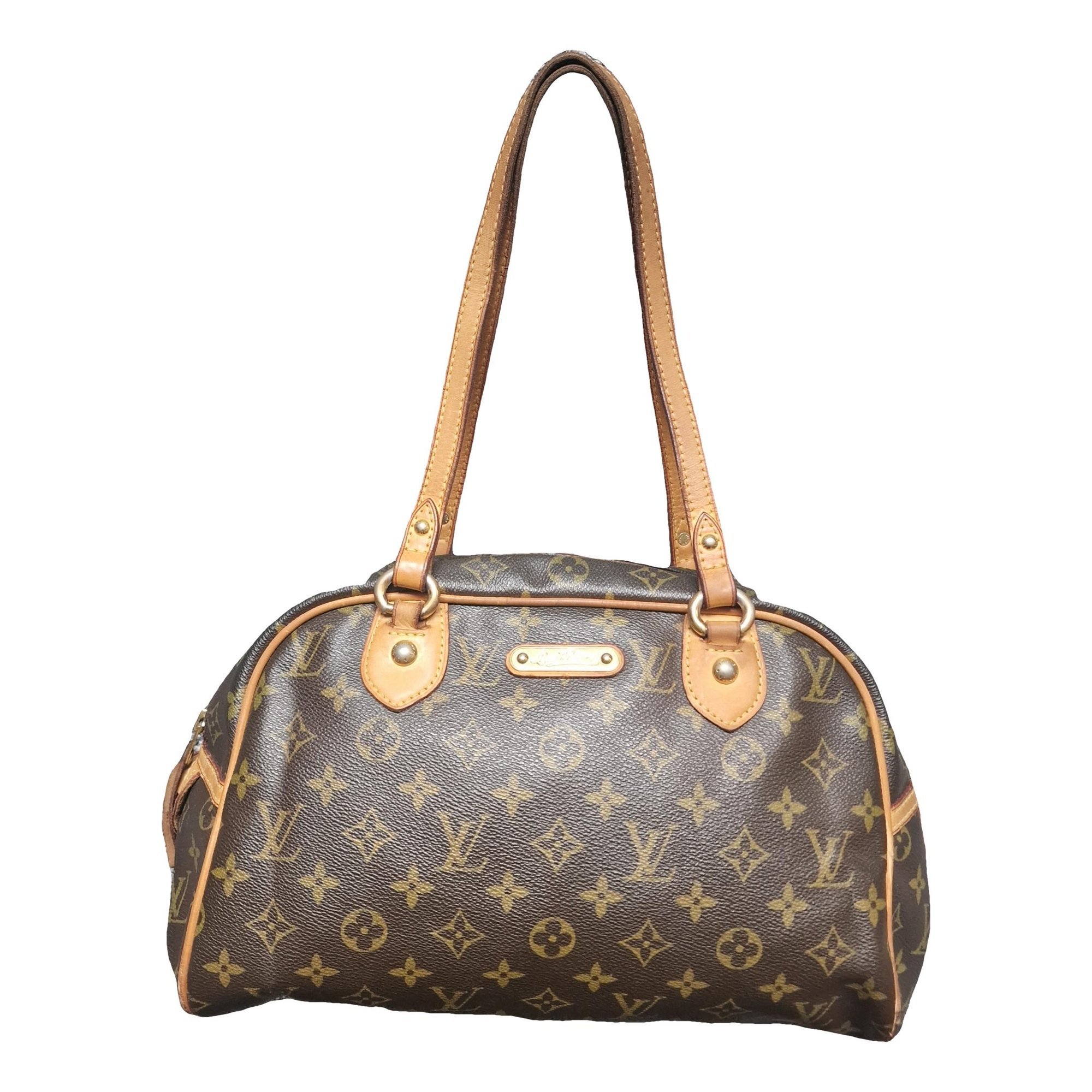 Montorgueil leather handbag