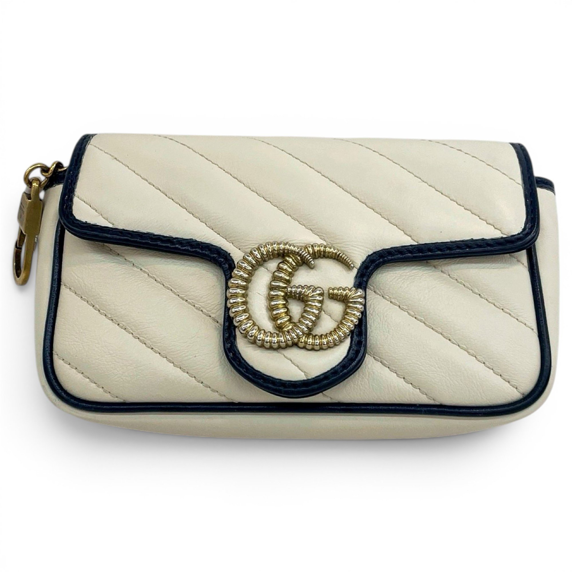 Marmont leather clutch bag
