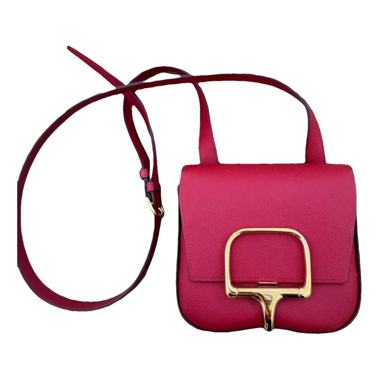 Della leather crossbody bag
