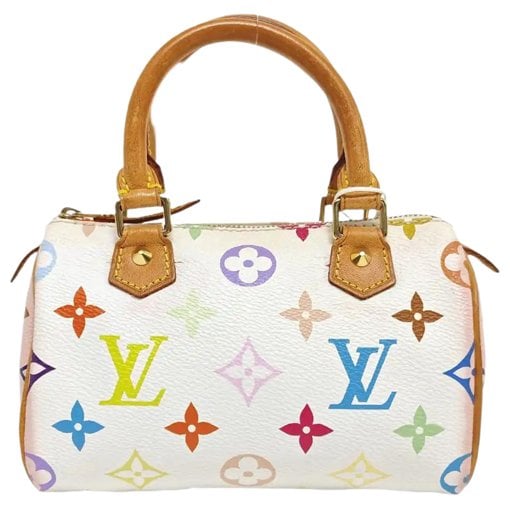 Nano Speedy / Mini HL leather handbag