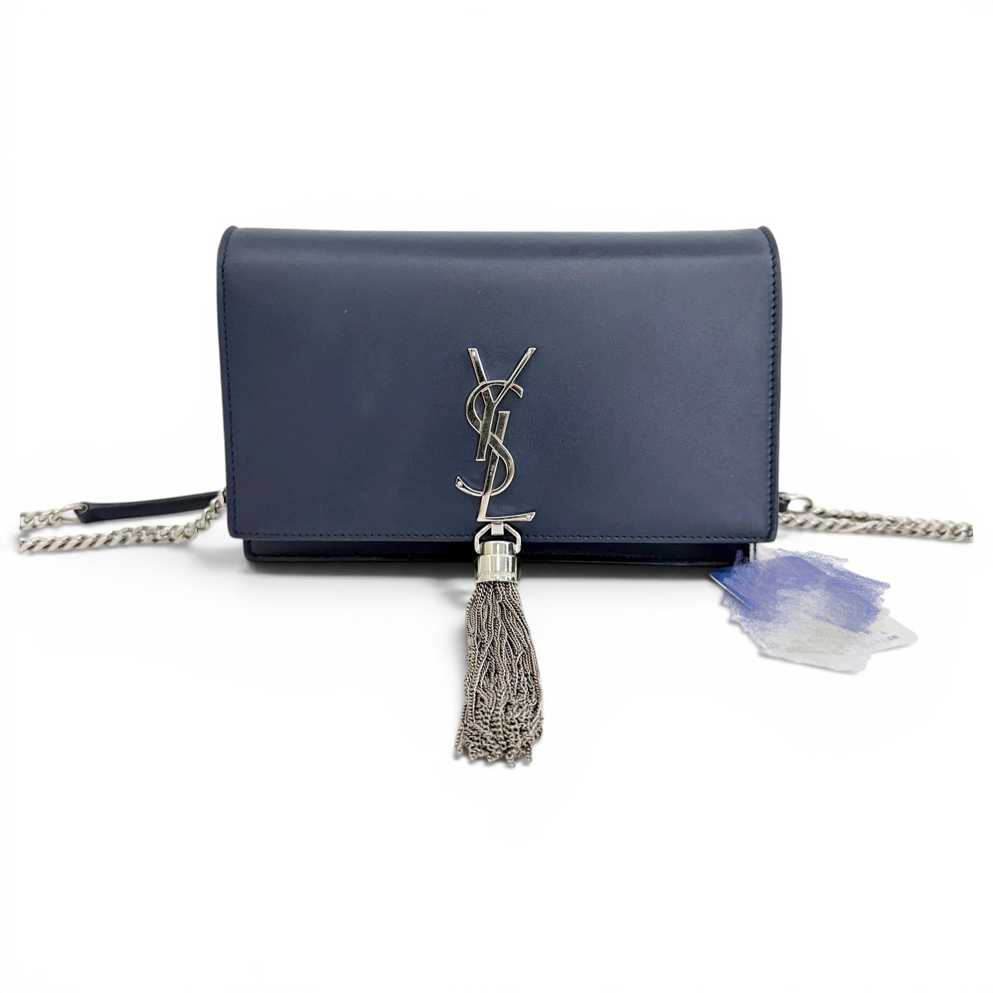 Pompom Kate leather crossbody bag