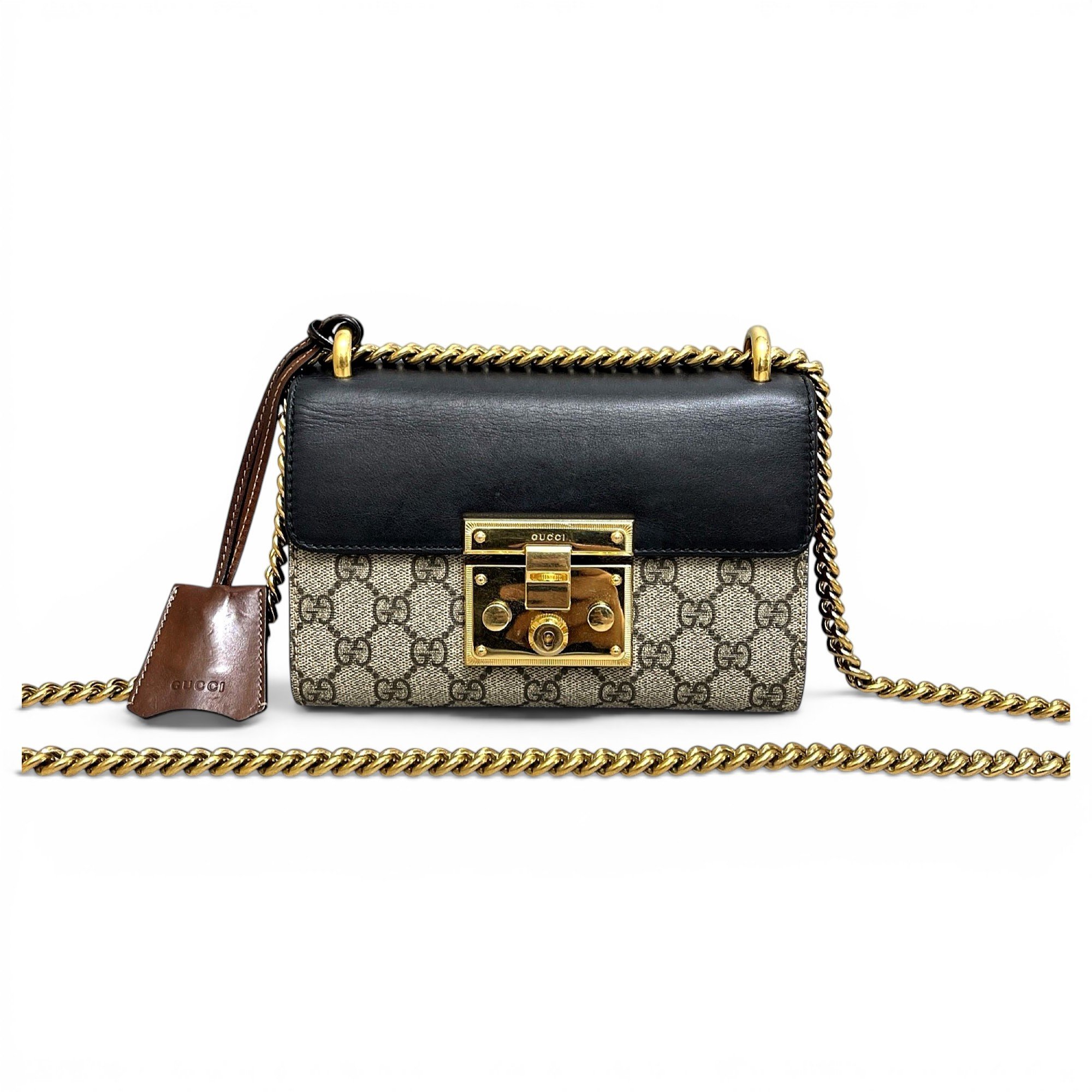 Padlock cloth handbag