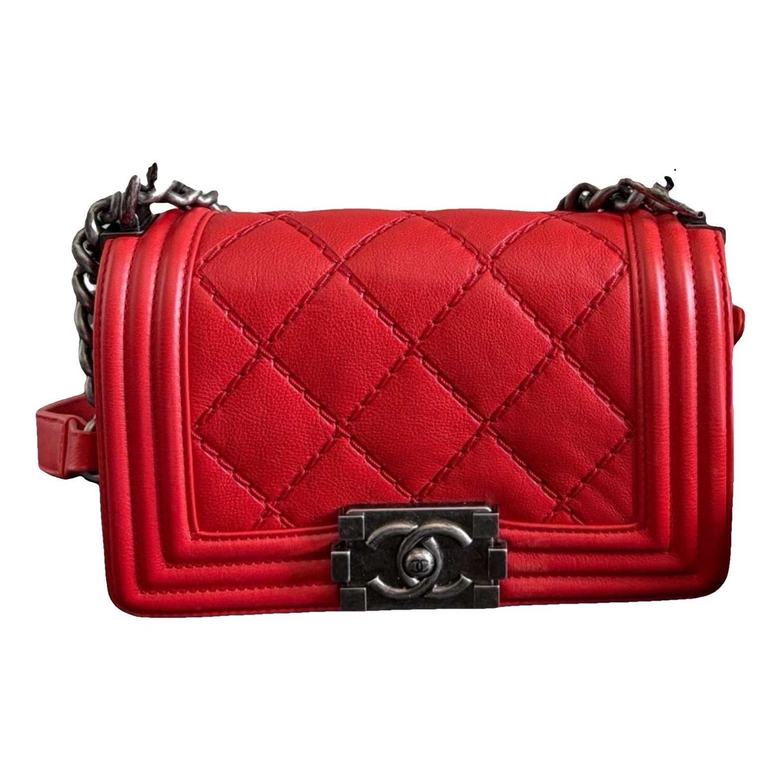 Boy leather bag