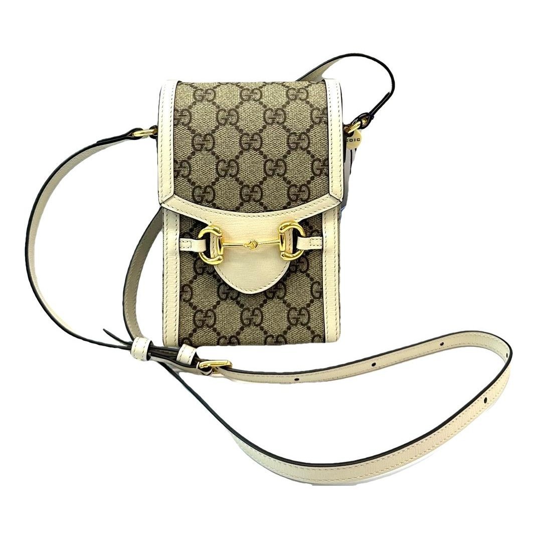 Horsebit 1955 Vertical cloth handbag