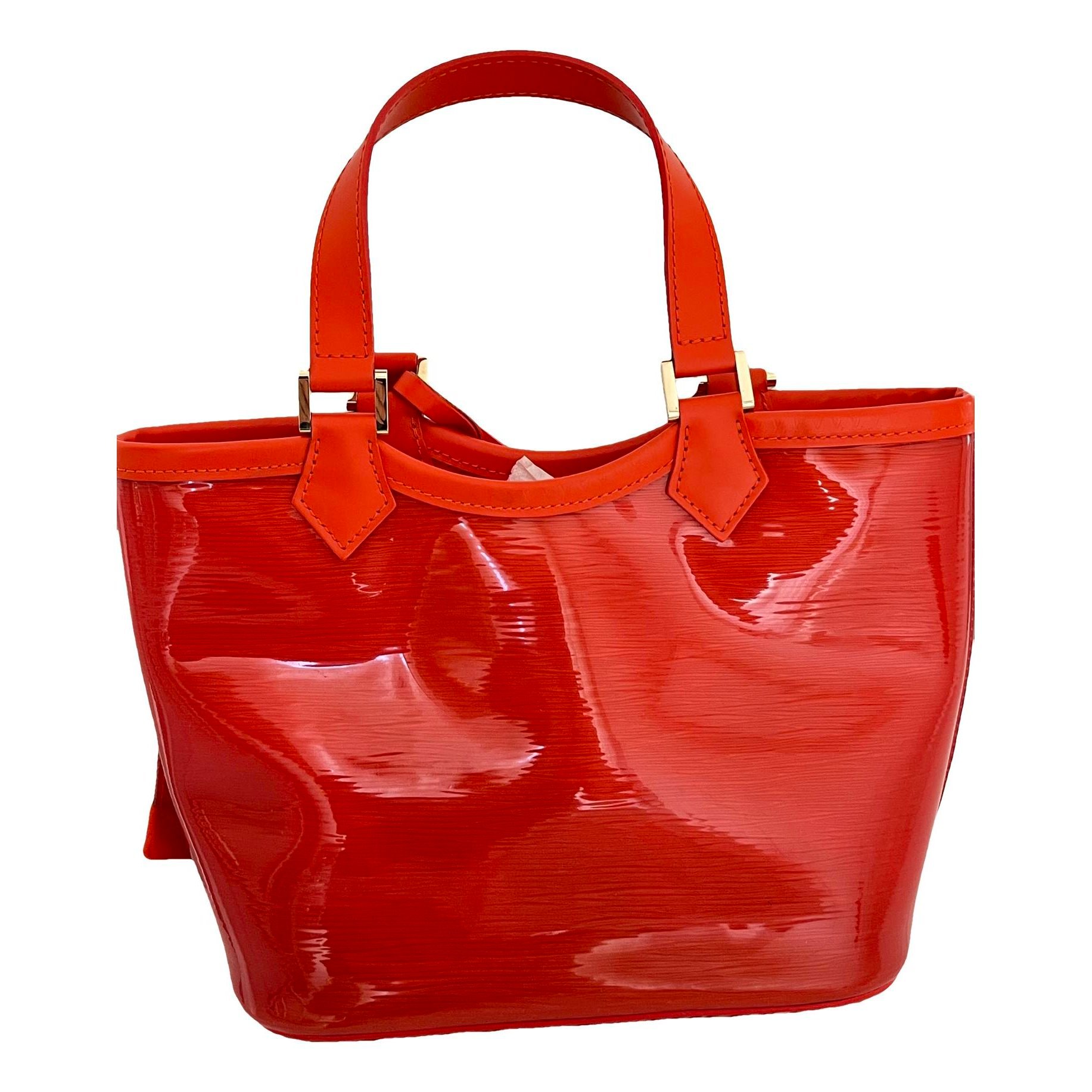 Vinyl handbag