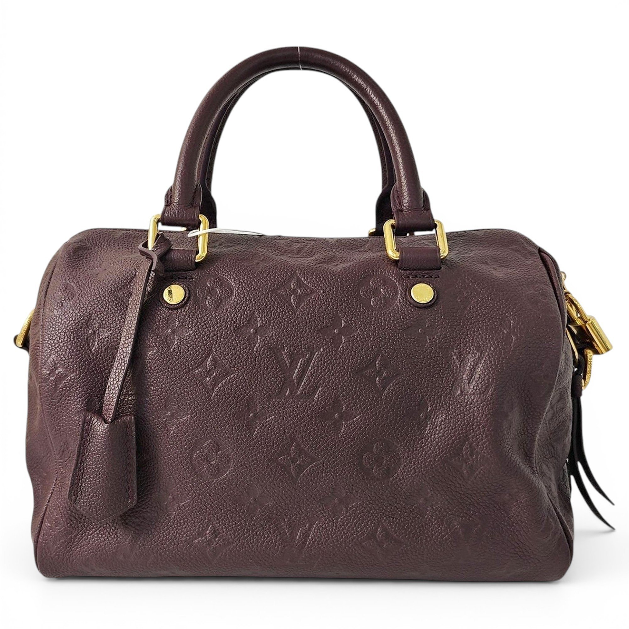 Nano Speedy / Mini HL leather handbag
