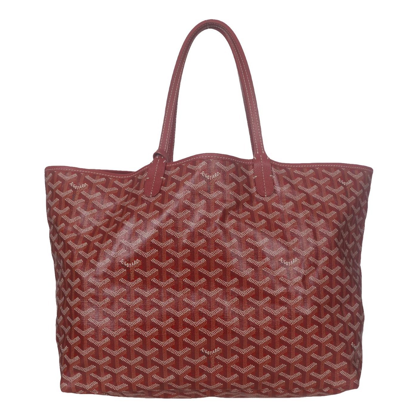Goyard Saint-Louis leather tote