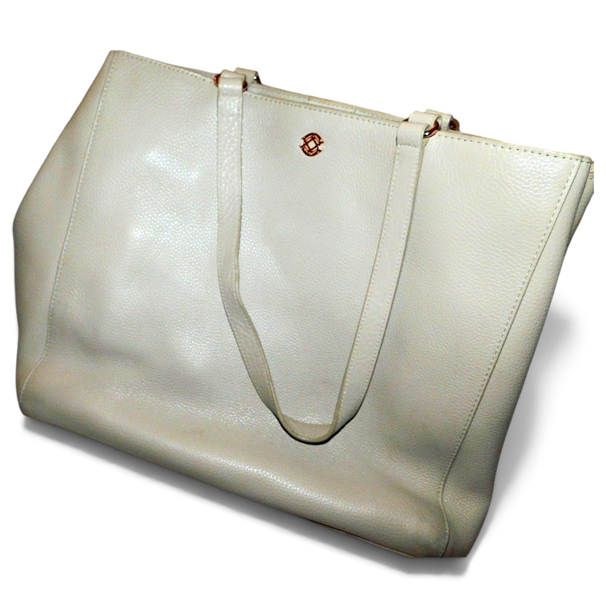 Leather tote