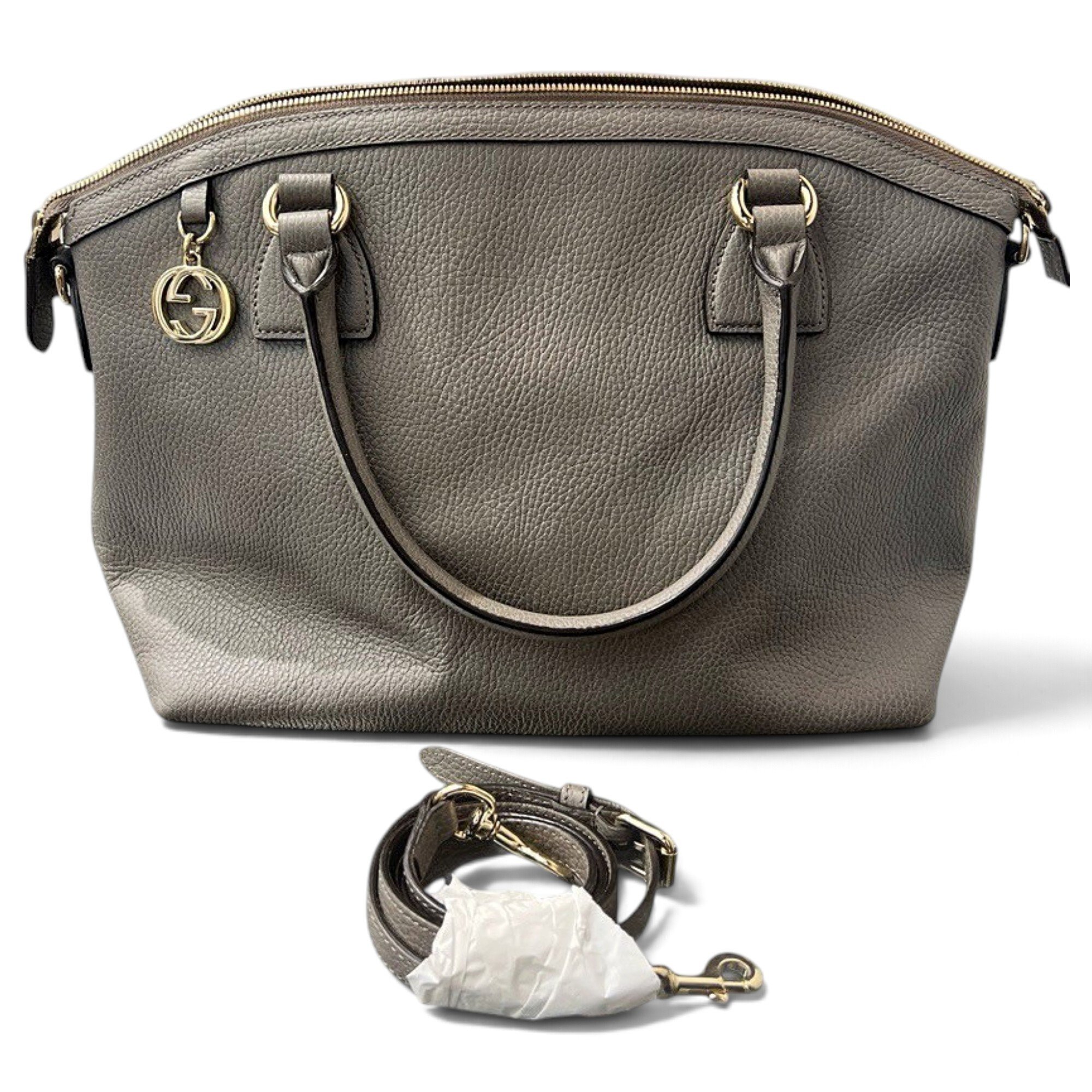 Leather handbag