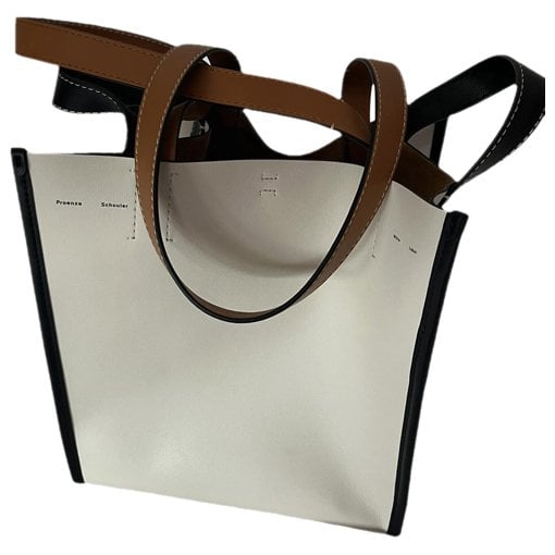 Leather tote