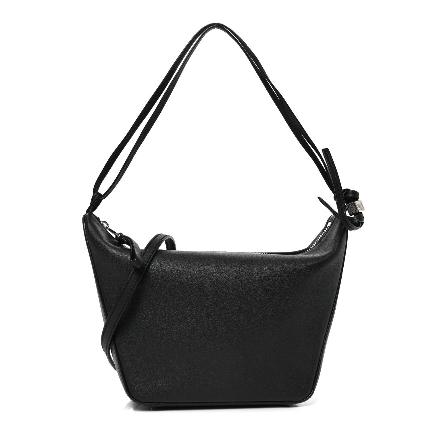 Loewe Calfskin Mini Hammock Hobo Black