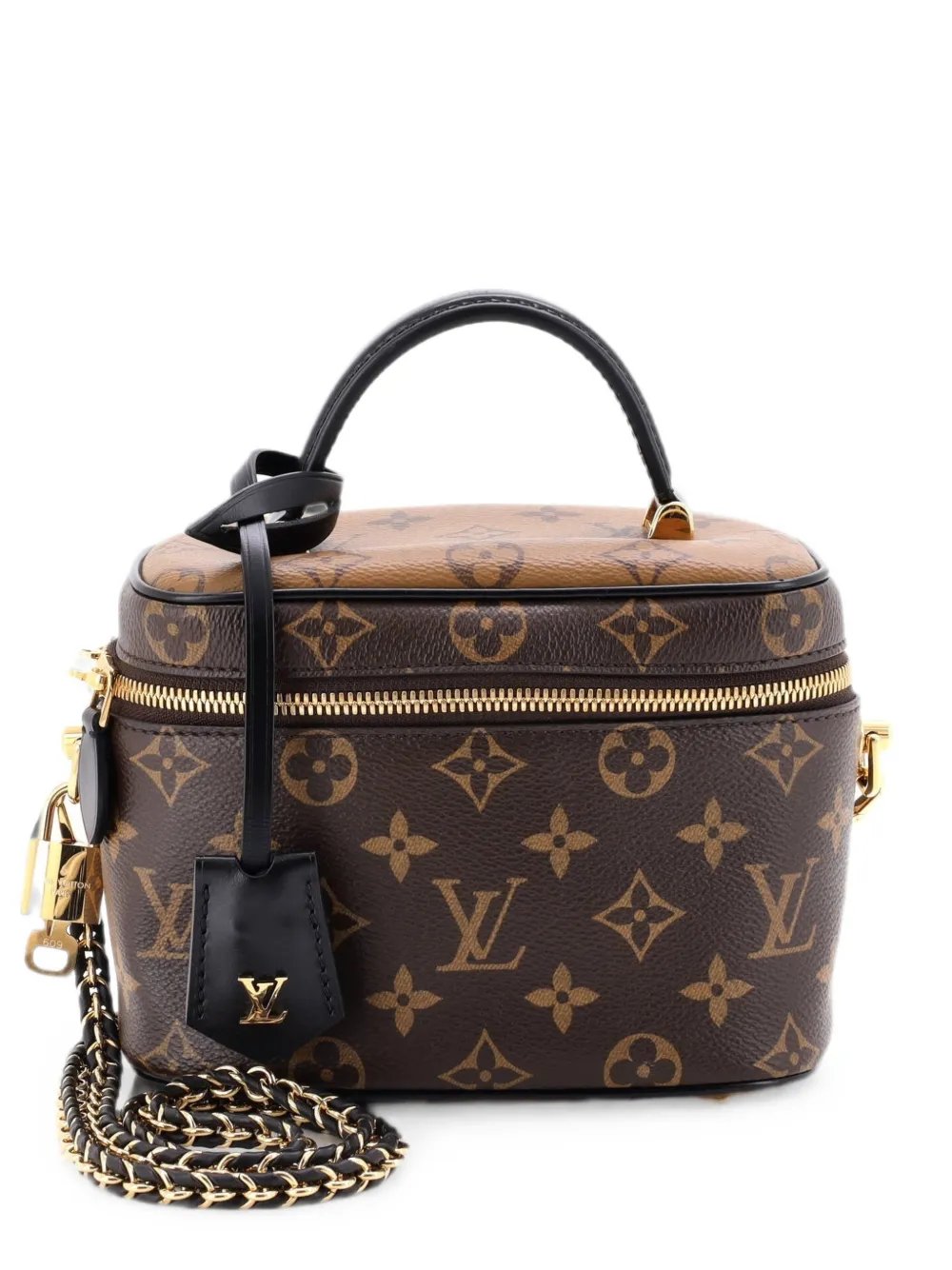 Vanity Handbag Reverse Monogram Canvas PM satchel