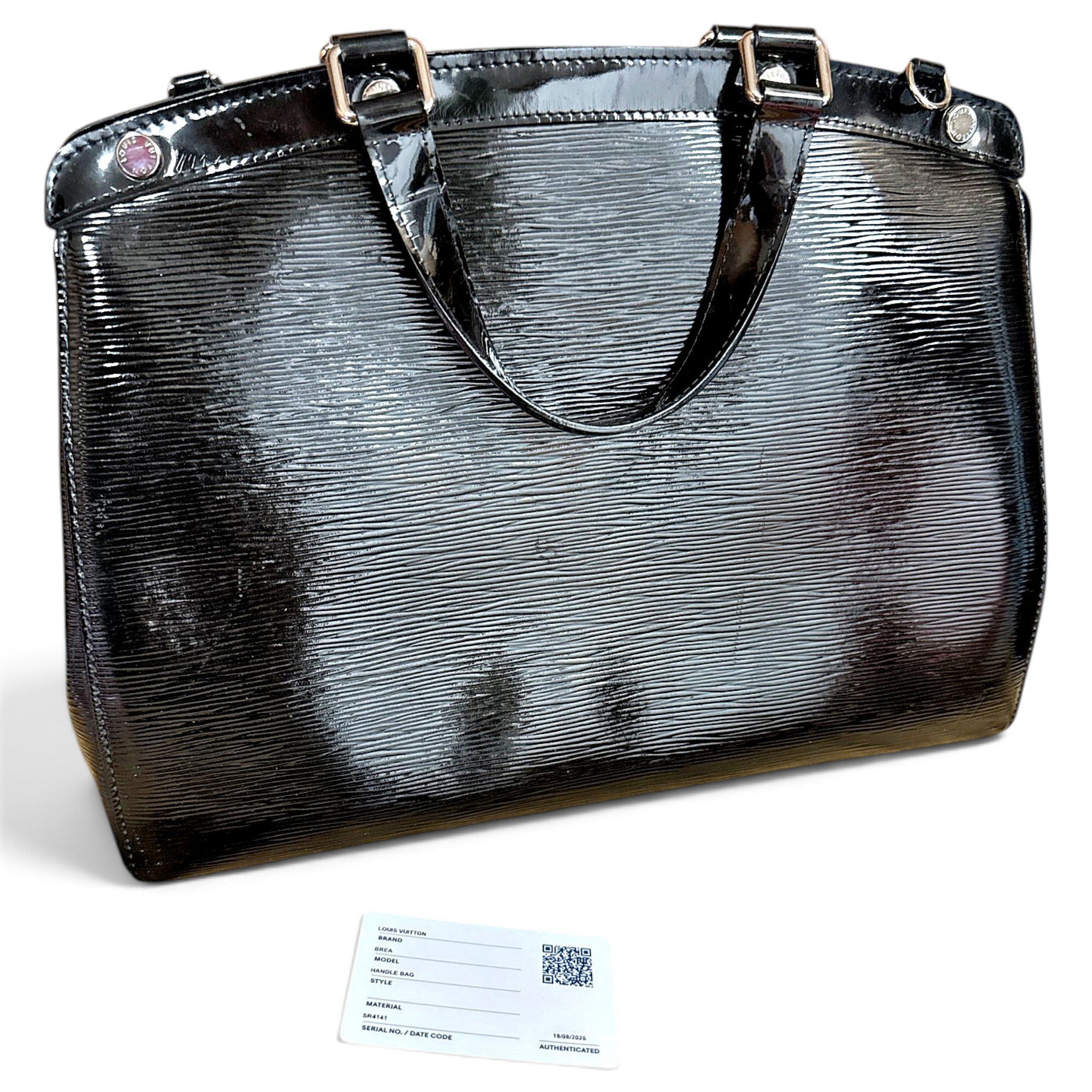 Bréa leather handbag