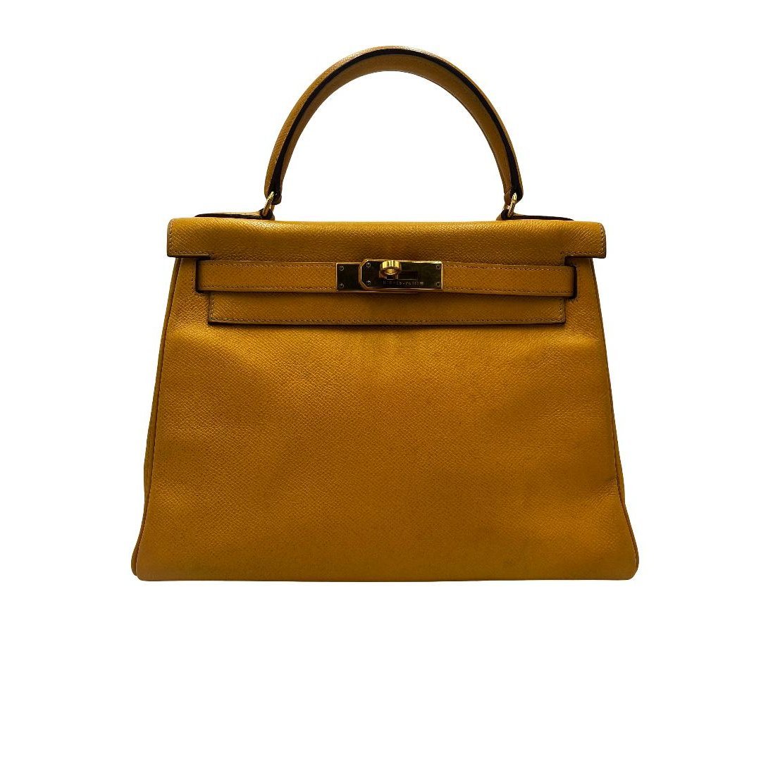 Kelly Shoulder leather handbag
