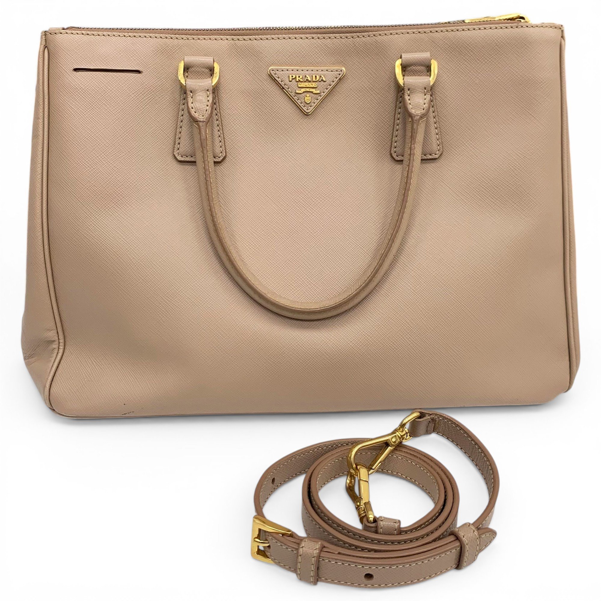Galleria leather handbag